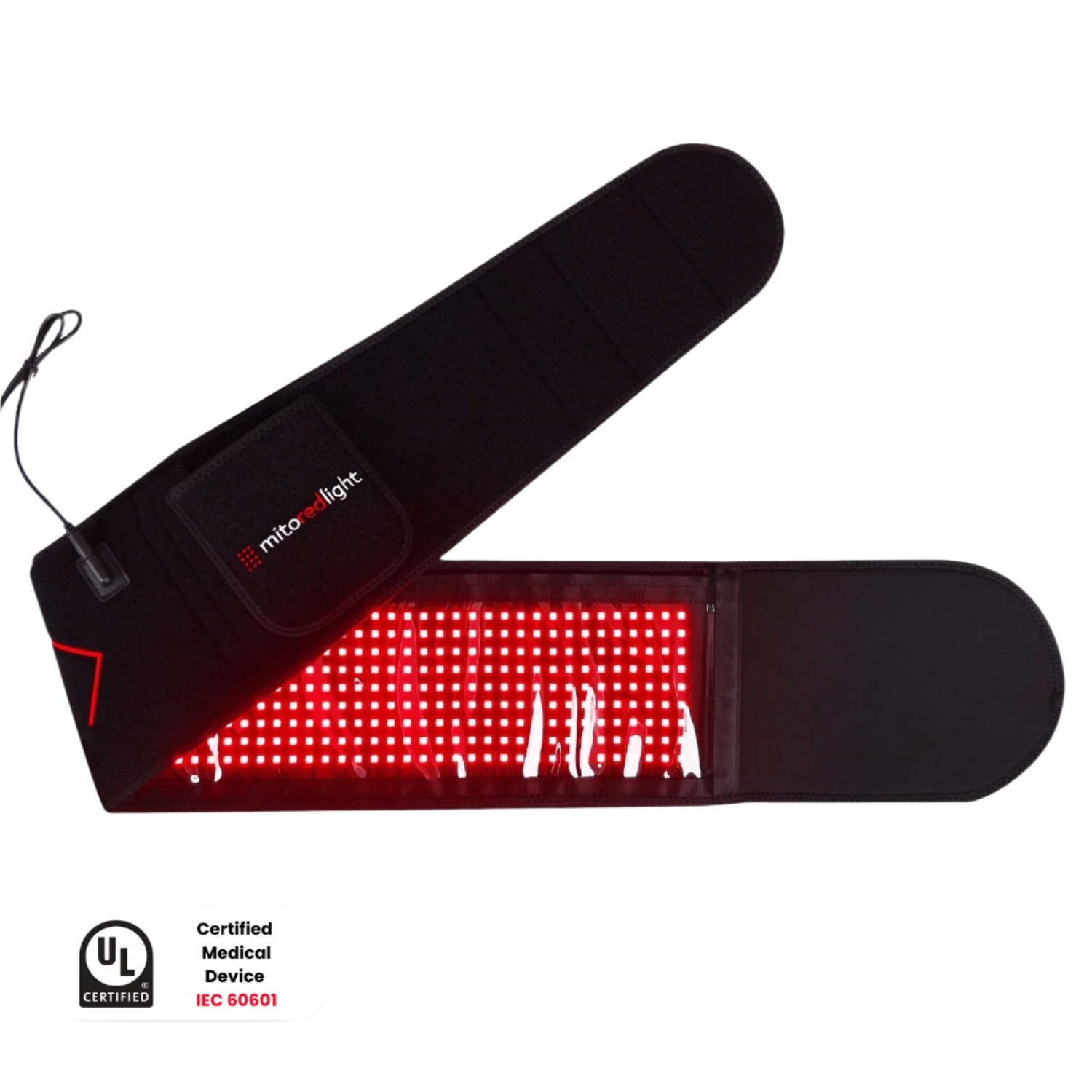 Mito Red Light MitoQUAD™ Wavelength Belt | Hands Free Red Light Therapy