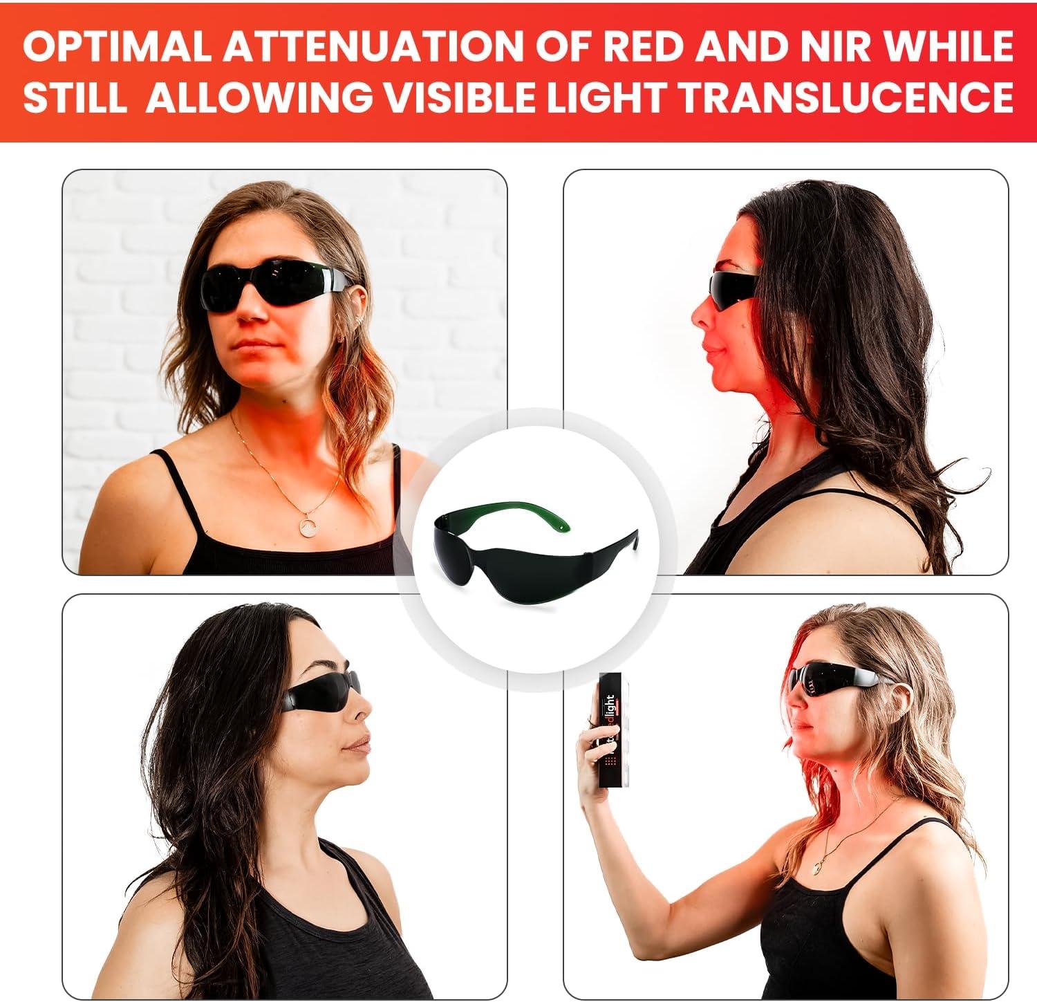 Mito Red Light | Red Light Therapy Glasses IR5 (Extra Dark) Mito Red Light