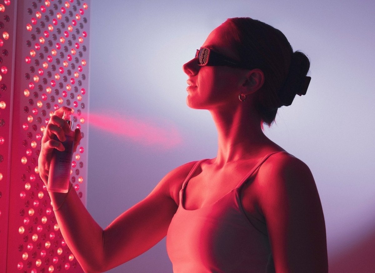 MitoAURA™: Red Light Therapy Enhancing Body Spray - BioPhotonic Skincare™ Mito Red Light