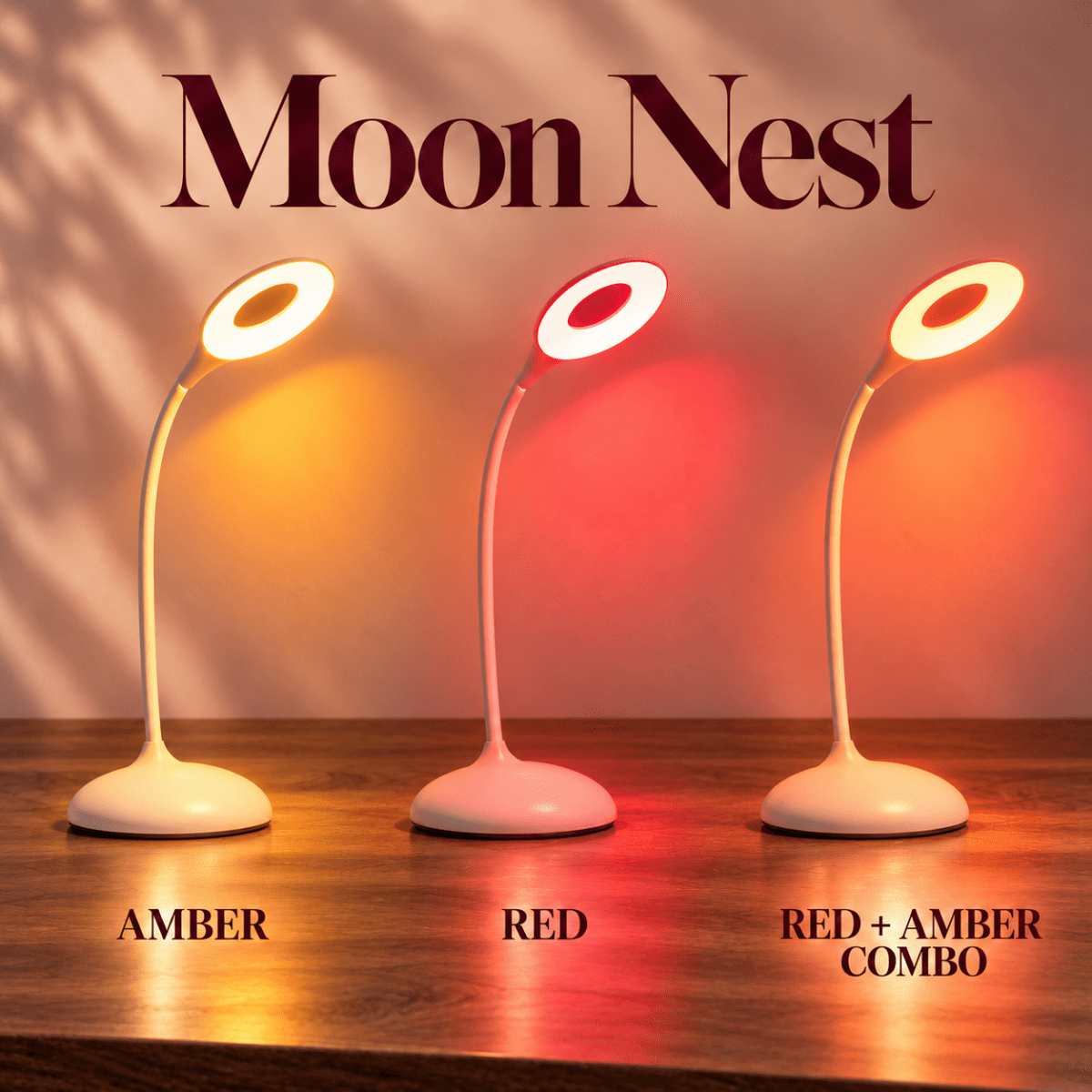 MoonNest | Circadian-Friendly Portable Table Lamp