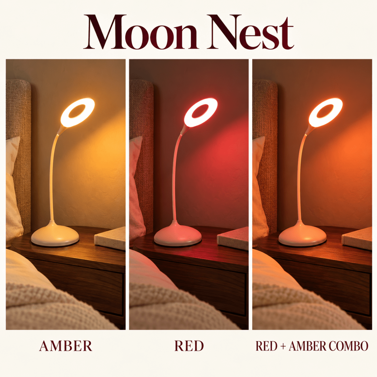 MoonNest | Circadian-Friendly Portable Table Lamp
