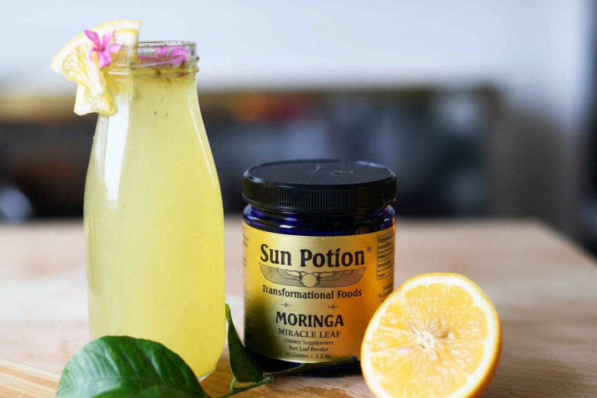 Moringa Leaf Powder Sun Potion