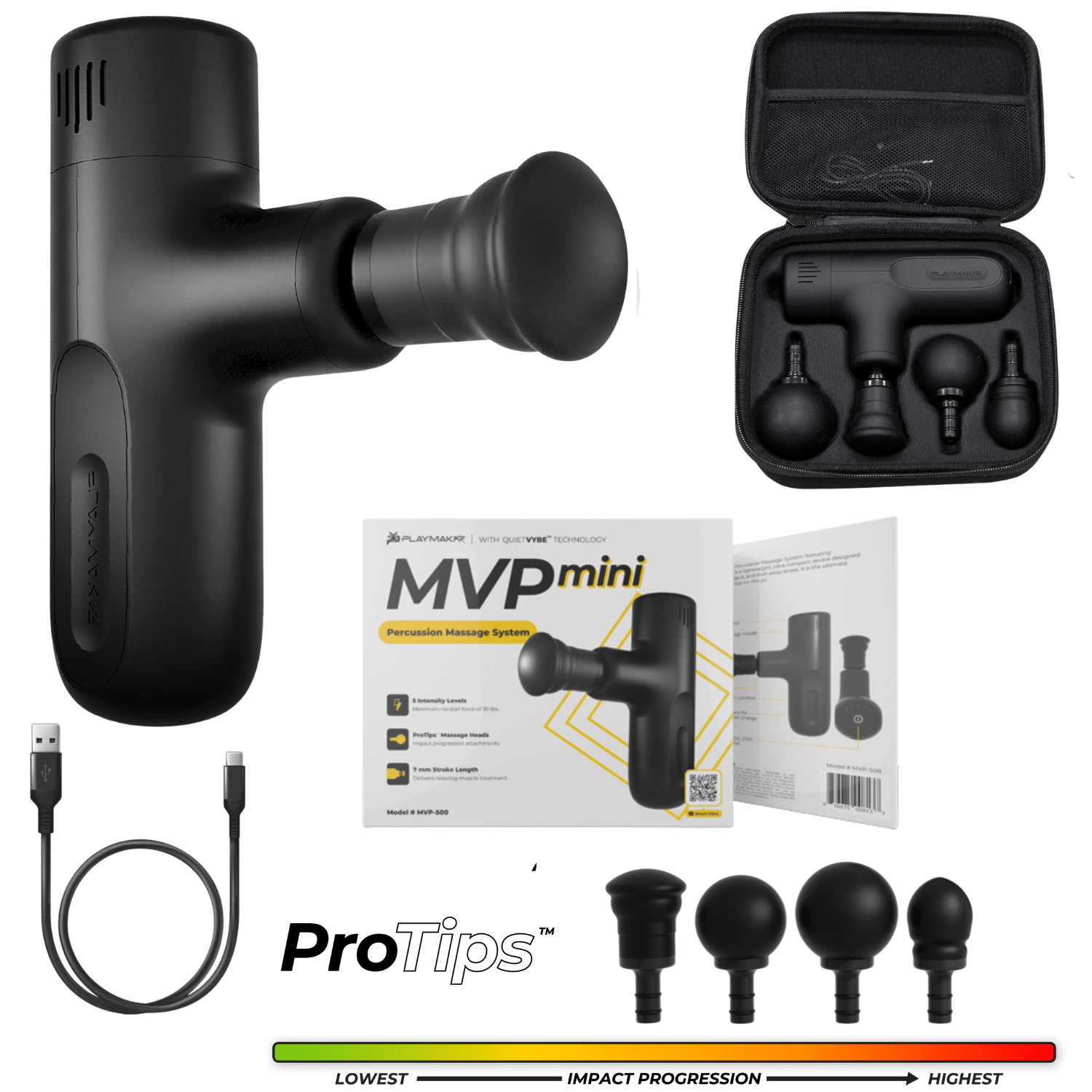 MVPmini Percussion Massage System iReliev