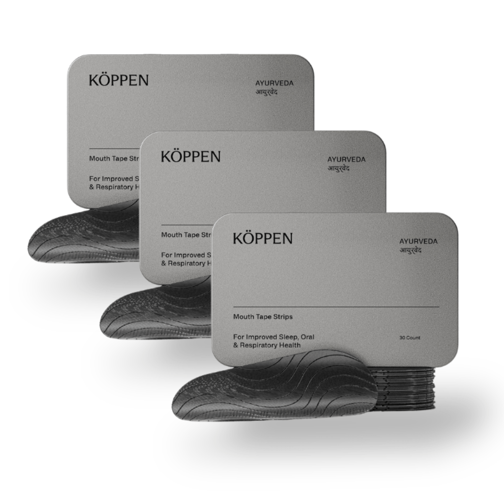 Myofunctional Mouth Tape | Reduces Dry Mouth & Promotes Nasal Breathing KÖPPEN