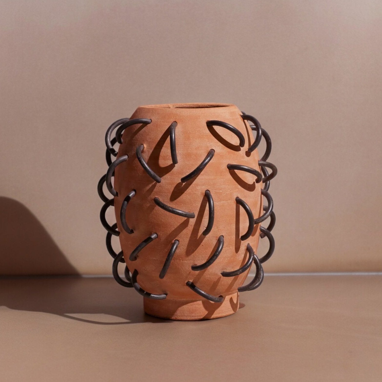 Nada Terracota Vessel by Diego Olivero Studio MESO