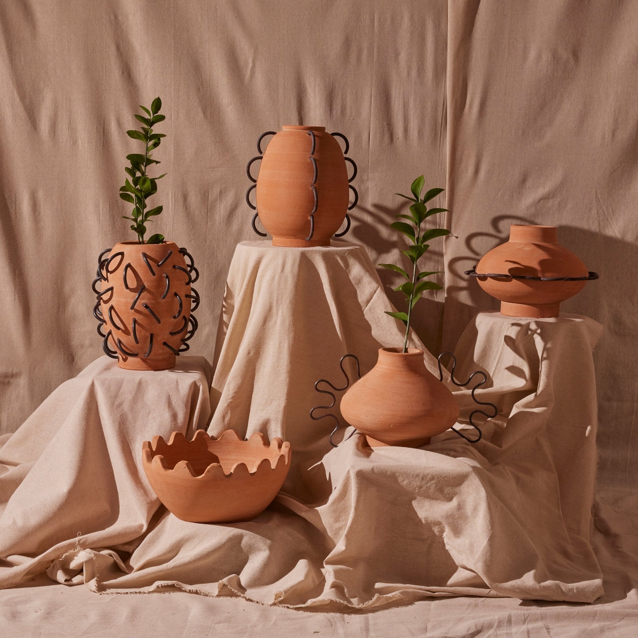 Nada Terracota Vessel by Diego Olivero Studio MESO