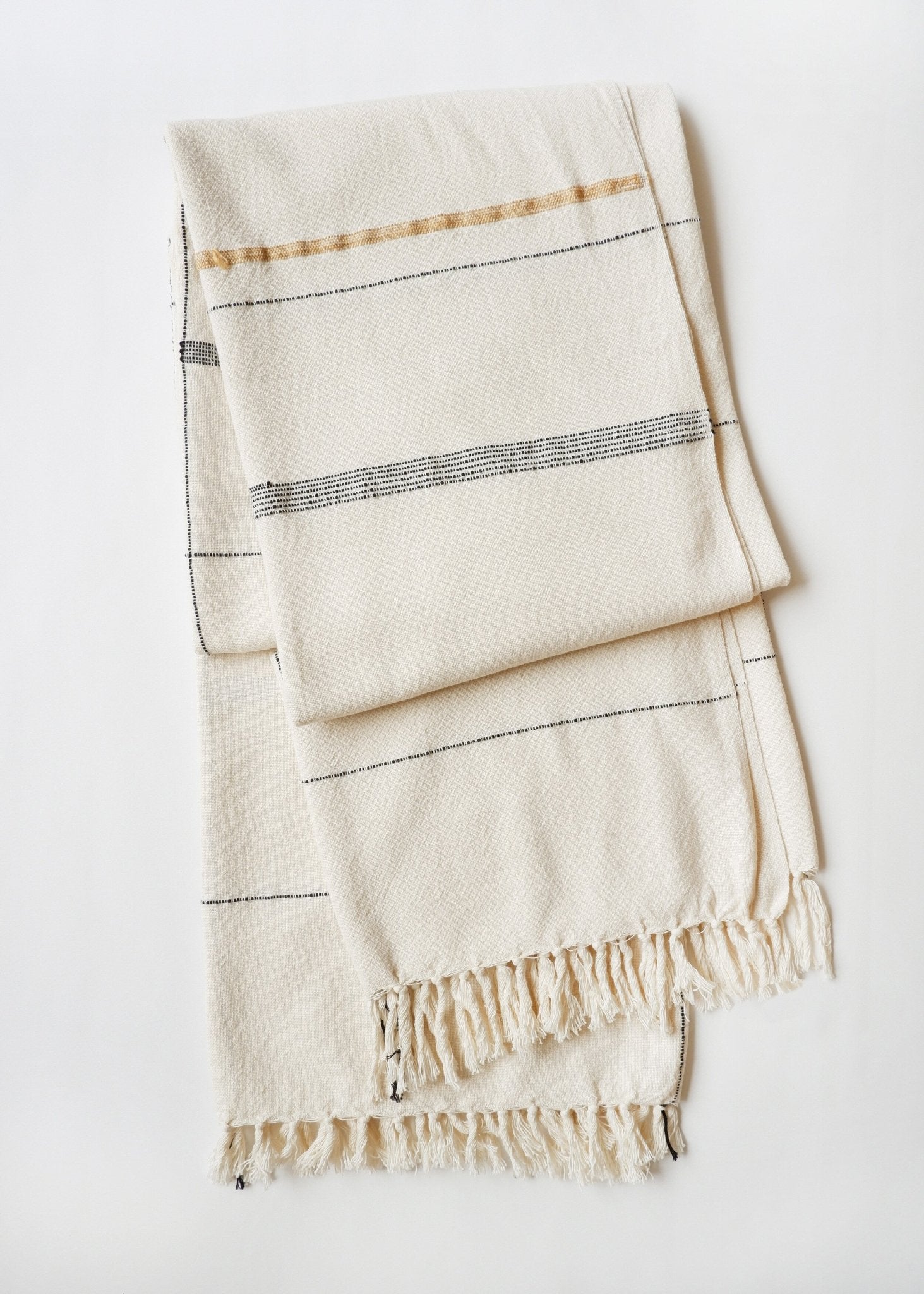 Nadi Hand - Loomed Cotton Throw Kanju Interiors
