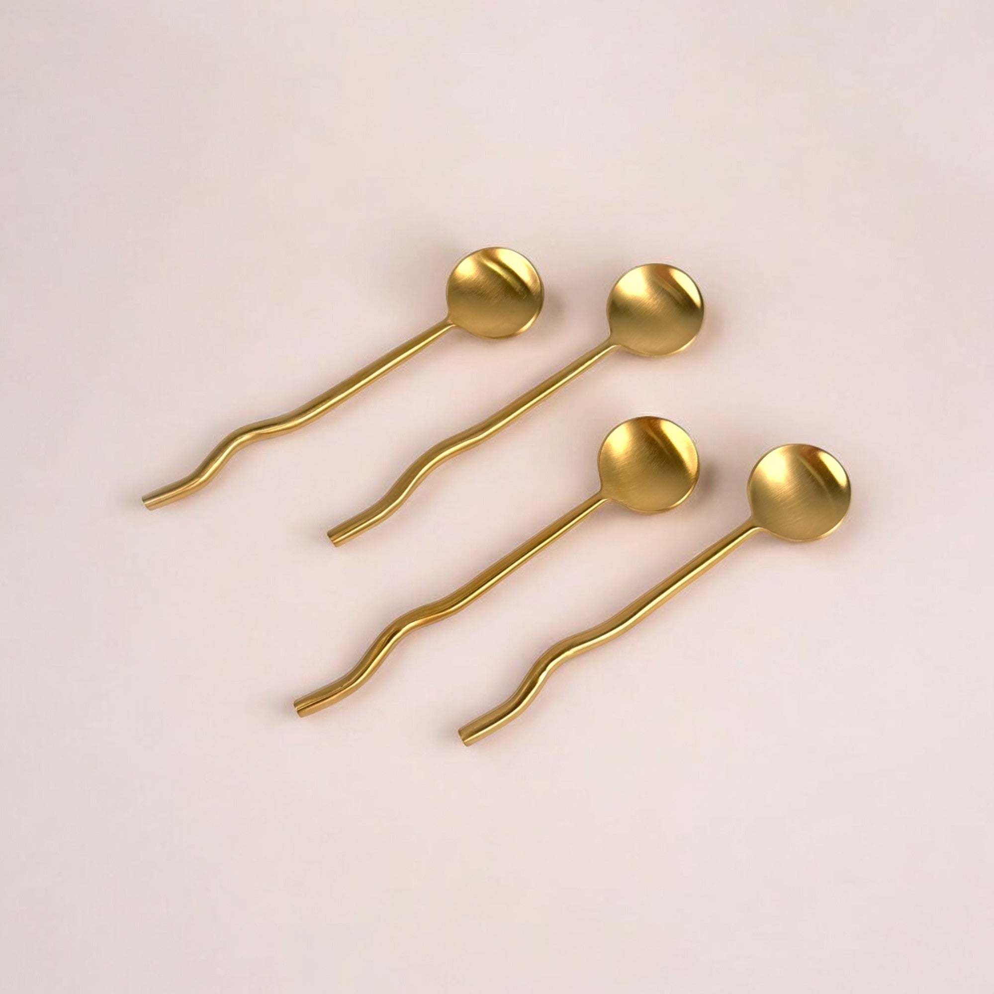 Nadia Spoon Brass (Set of 4) by MESO MESO