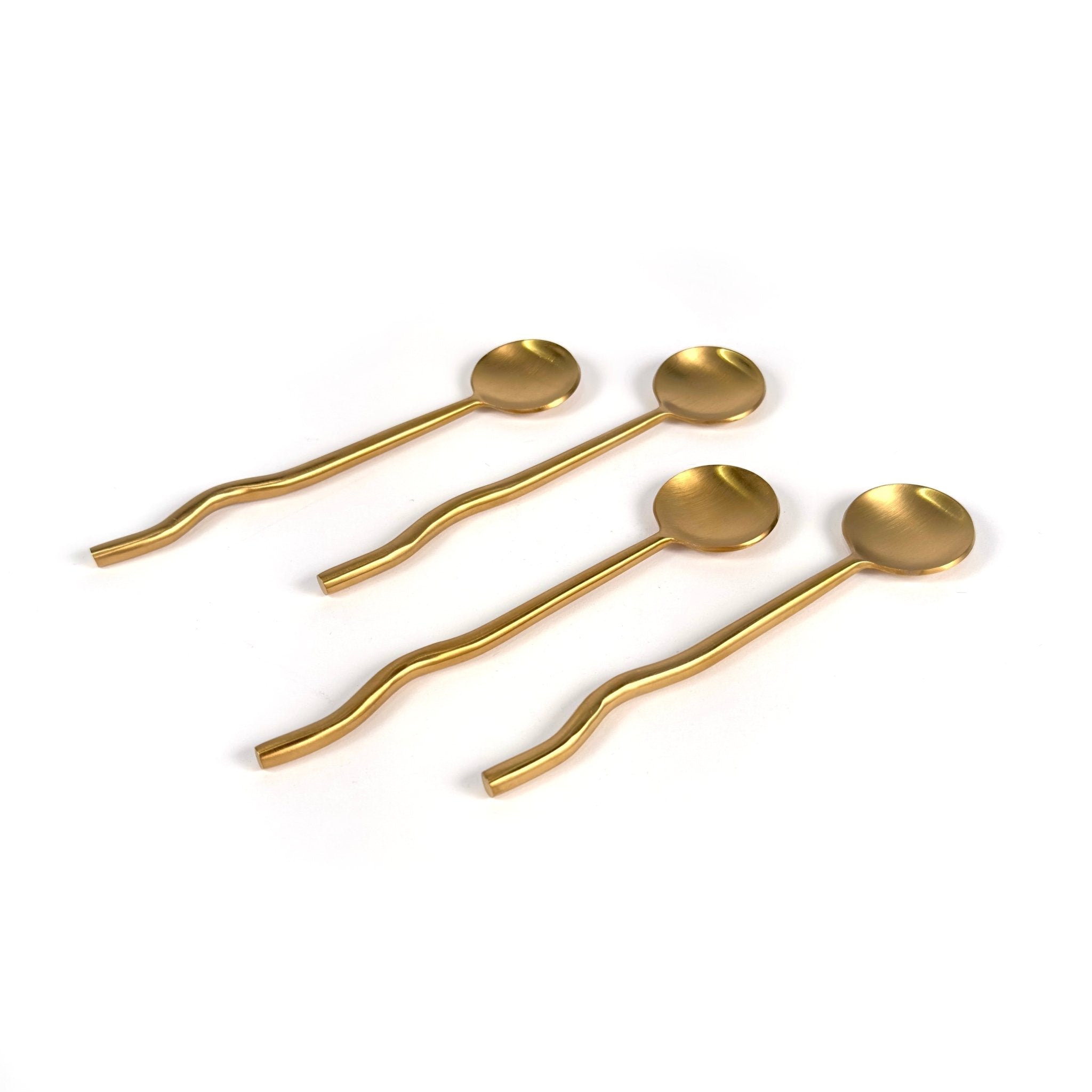 Nadia Spoon Brass (Set of 4) by MESO MESO