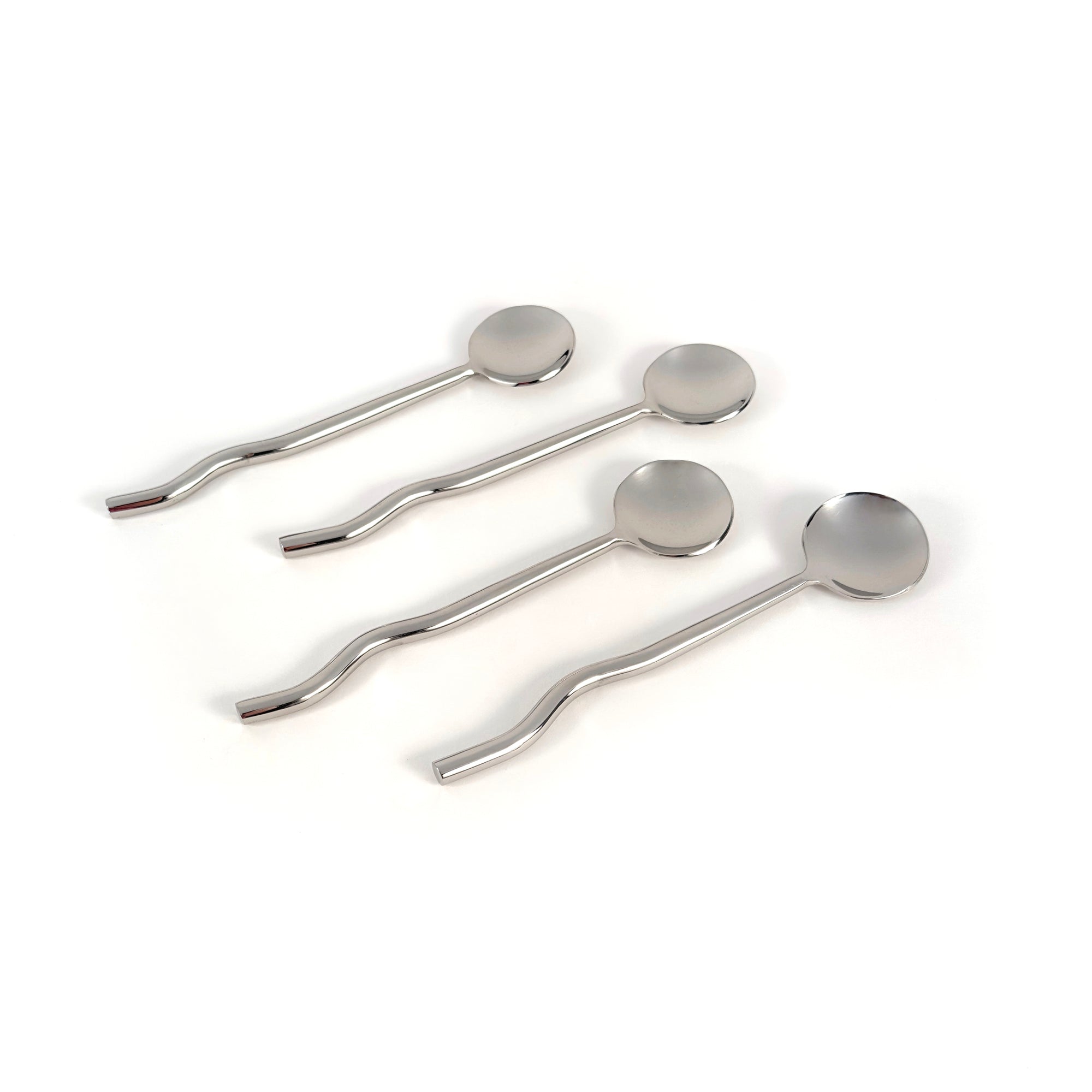 Nadia Spoon Steel (Set of 4) by MESO MESO