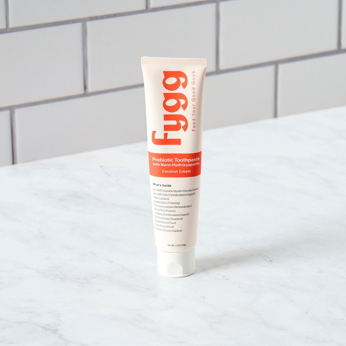 Nano-Hydroxyapatite Toothpaste with Prebiotics | Coconut Cream Fygg