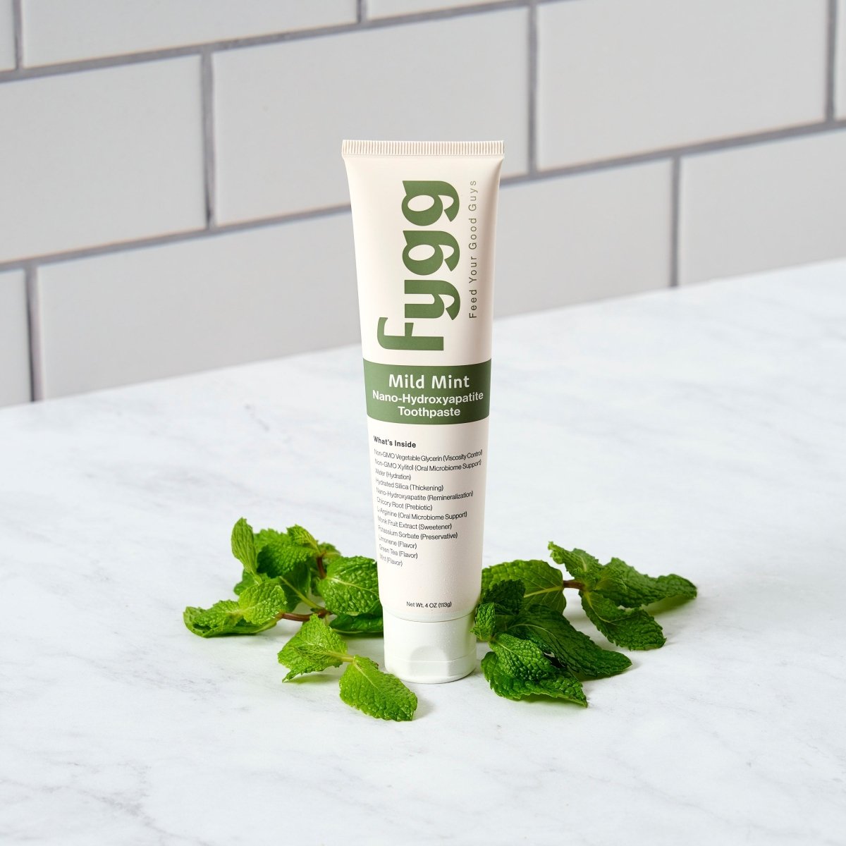 Nano-Hydroxyapatite Toothpaste with Prebiotics | Mild Mint Fygg