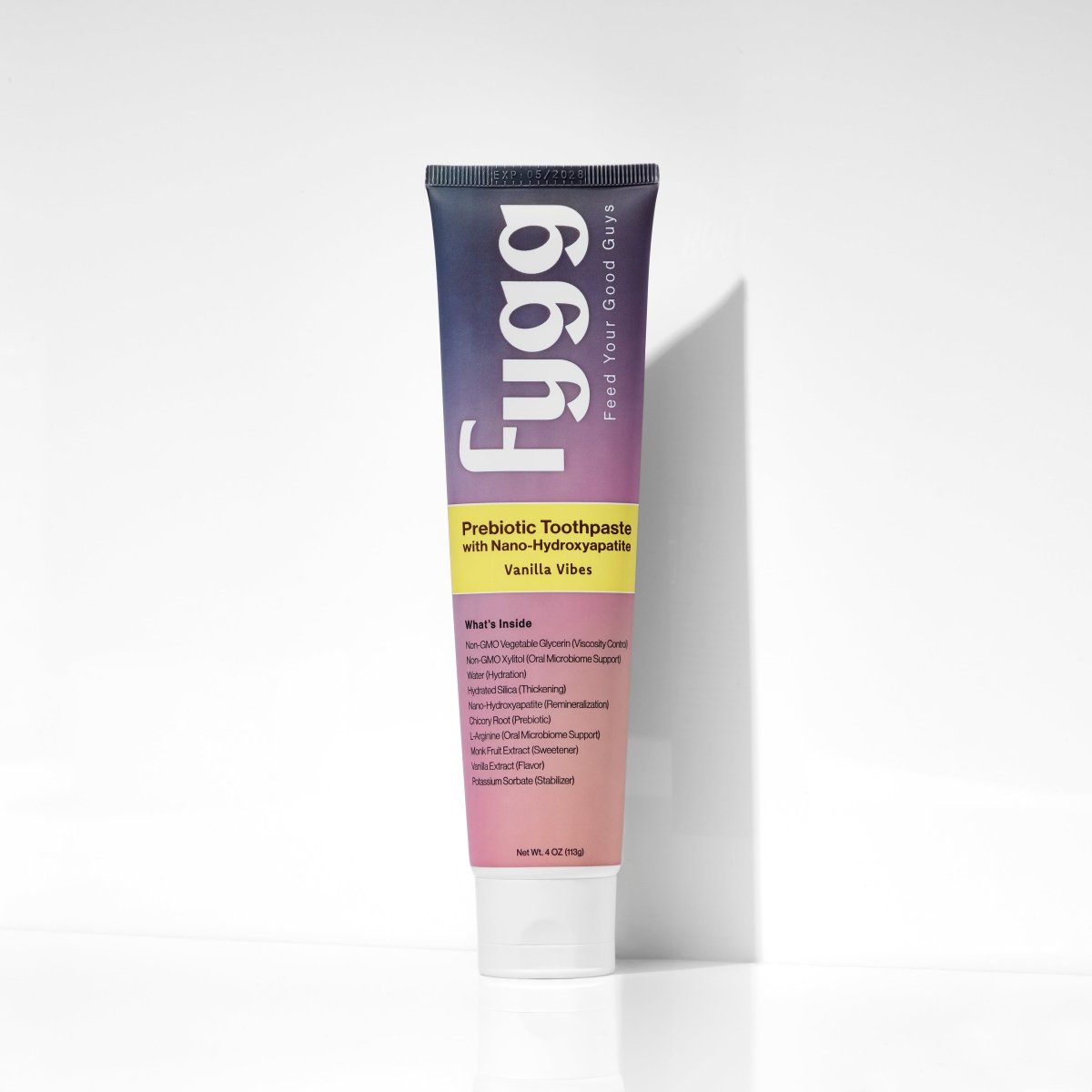 Nano-Hydroxyapatite Toothpaste with Prebiotics | Vanilla Vibes Fygg