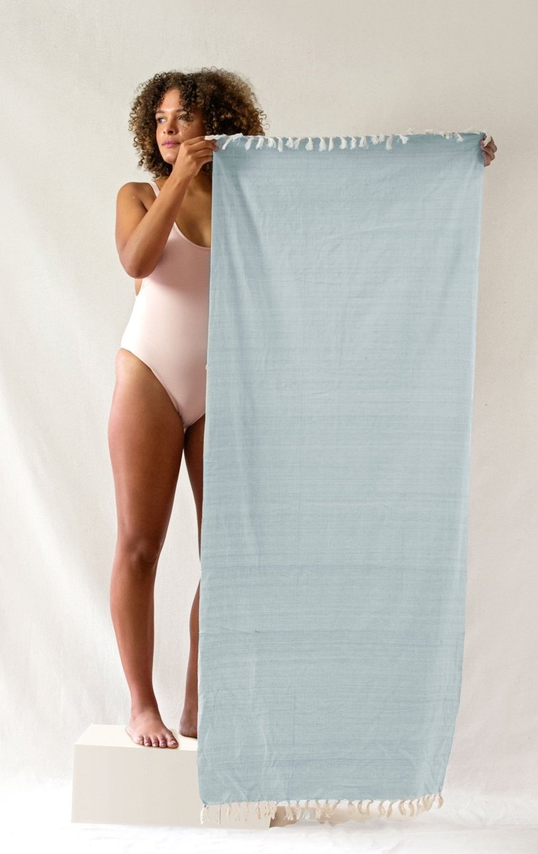 Naturally Dyed Herbal Yoga Towels okoliving