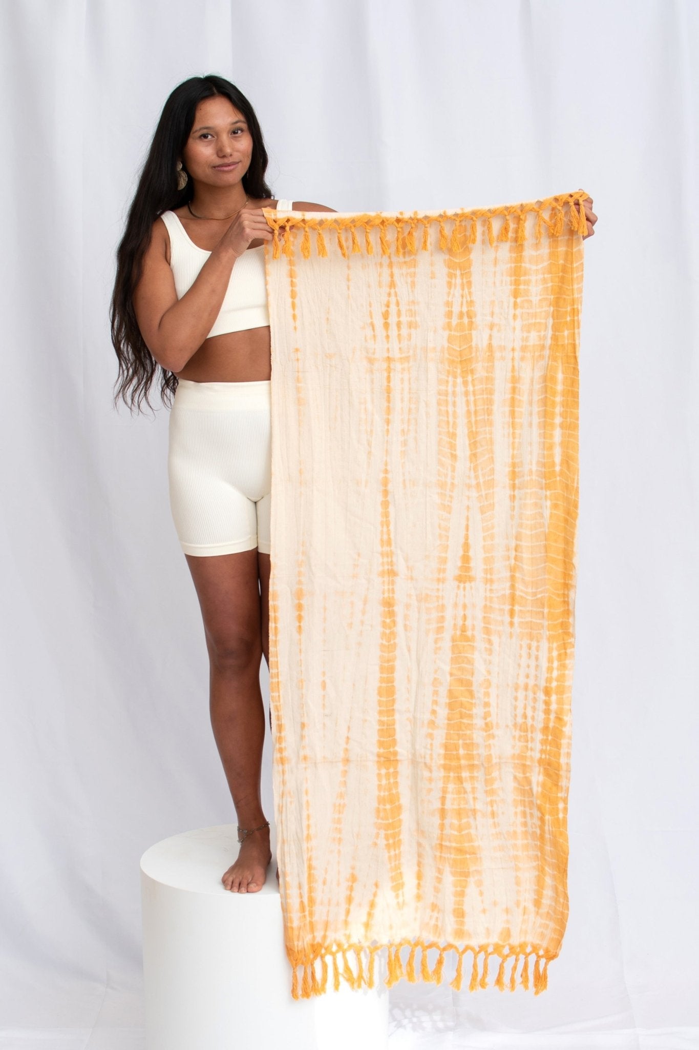 Naturally Dyed Herbal Yoga Towels okoliving