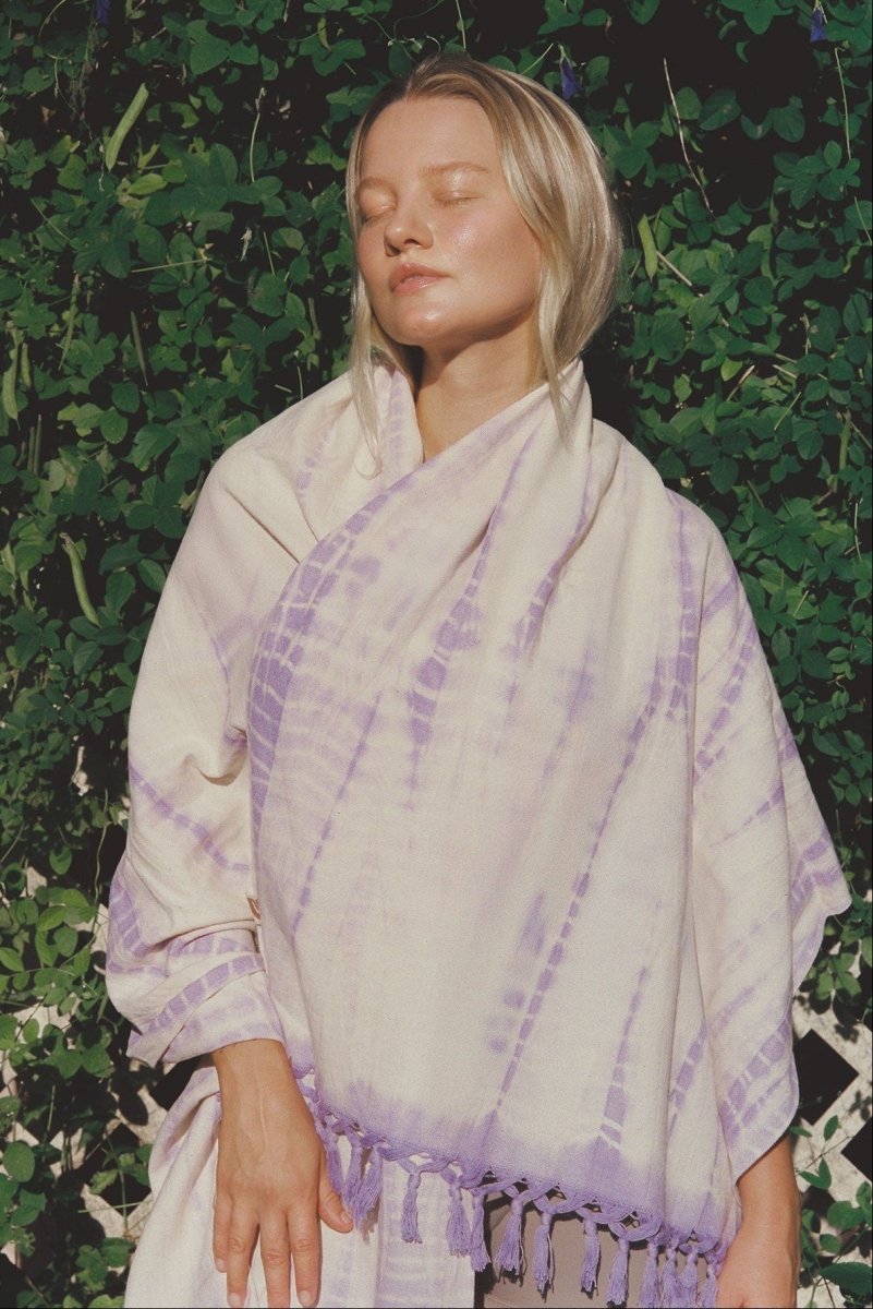 Naturally Dyed Herbal Yoga Towels okoliving