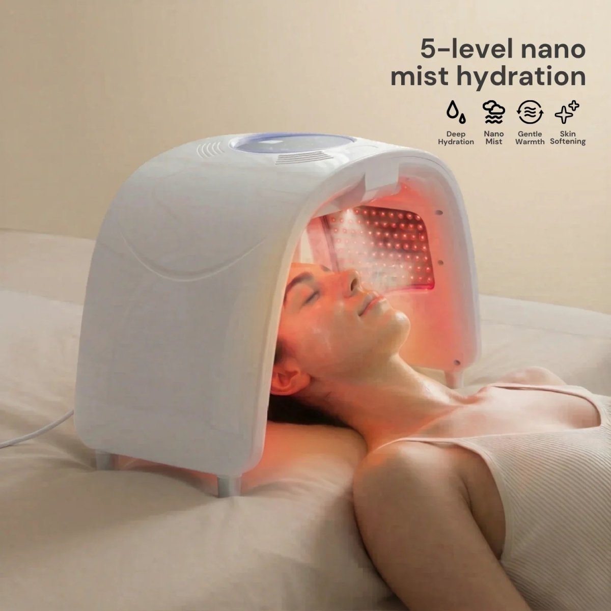 Nicebeam 9-in-1 Laser Light Therapy Lamp for Skin & Hair Rejuvenation Nicebeam