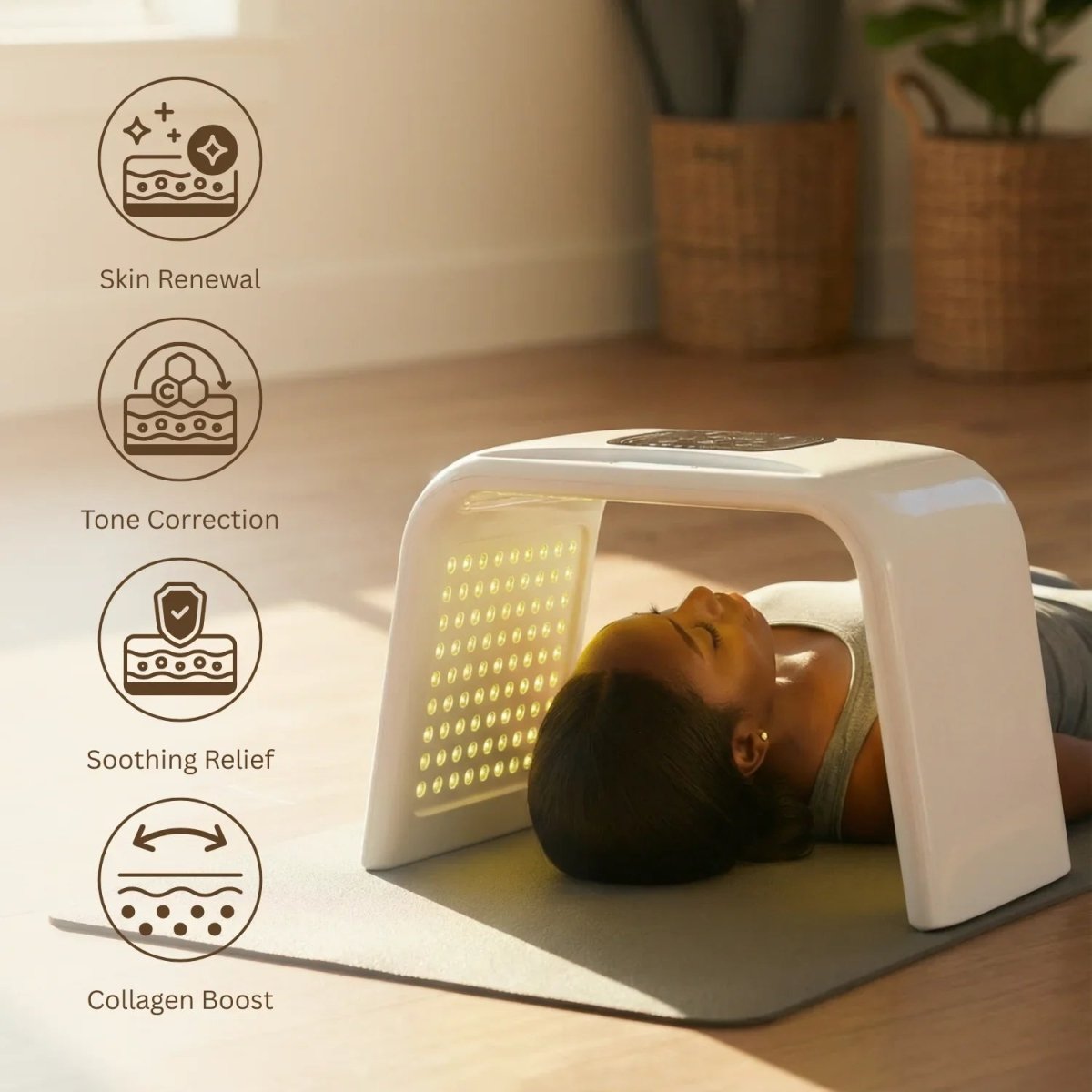 Nicebeam LED Light Therapy Time Machine for Face & Full Body Nicebeam