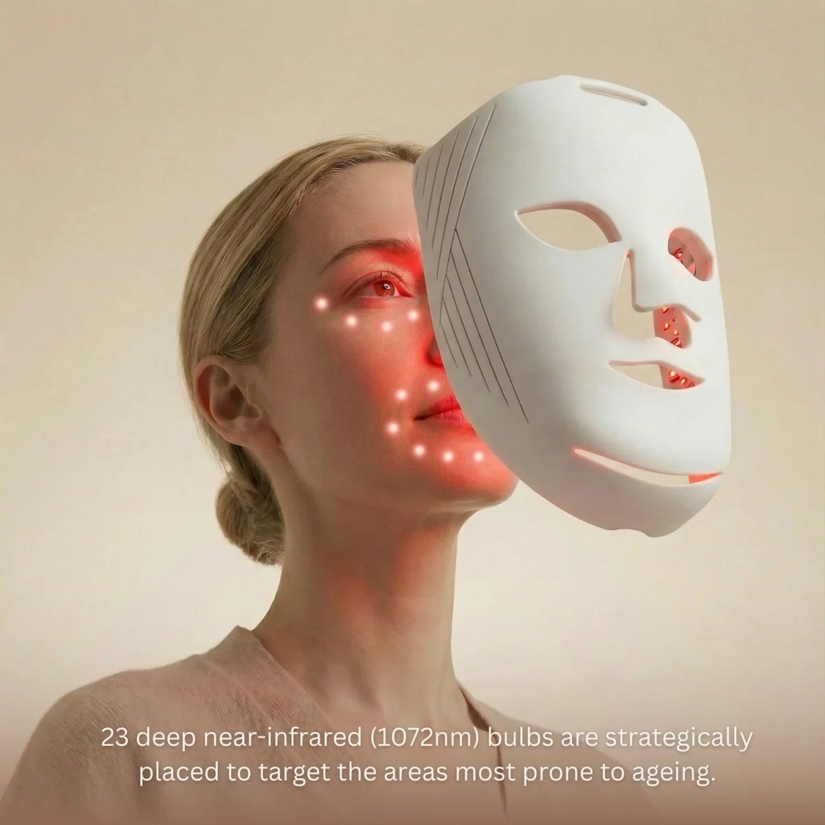 Nicebeam LED Red Light Therapy Face Mask Nicebeam