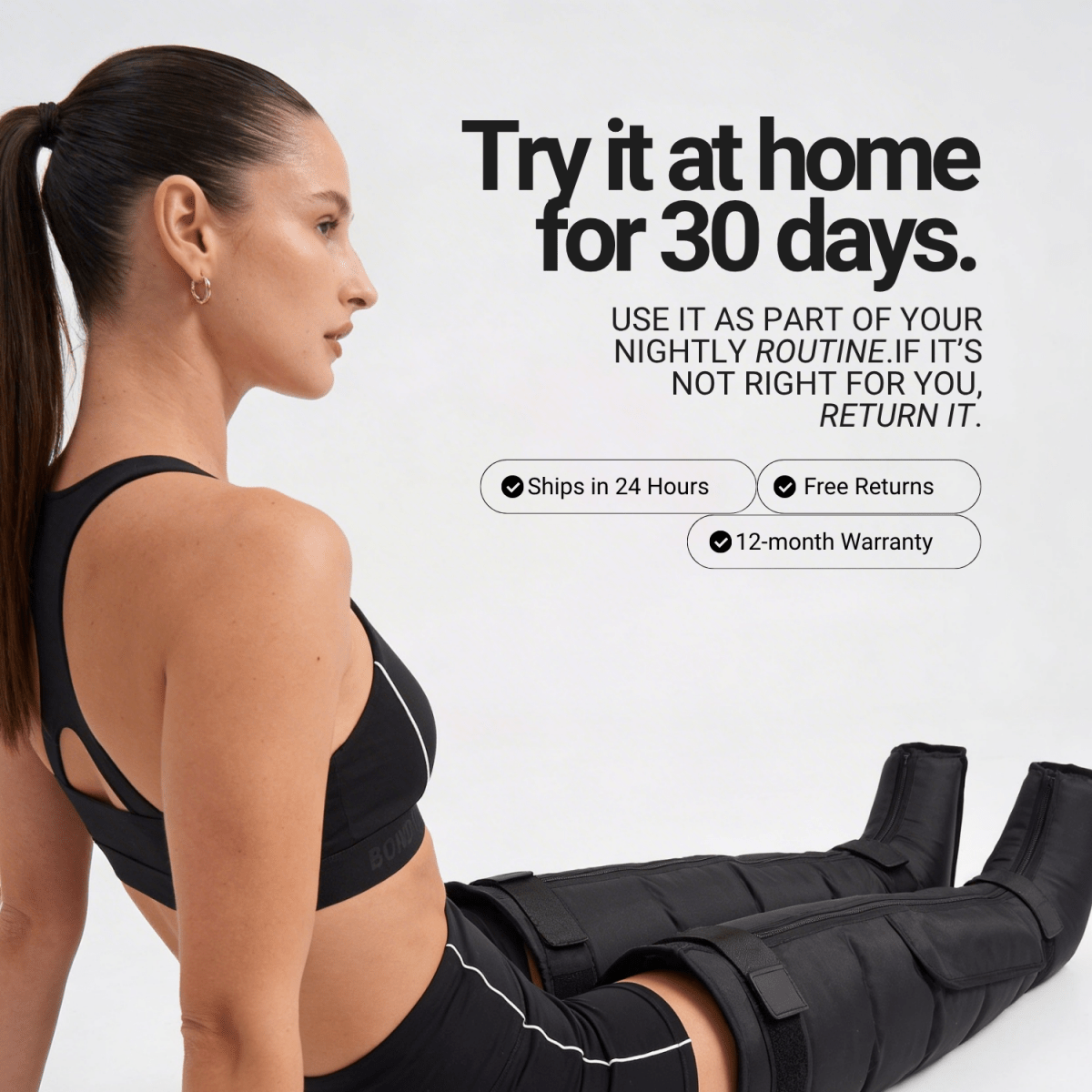 Nicebeam RecoveryFlow Compression Boots Nicebeam