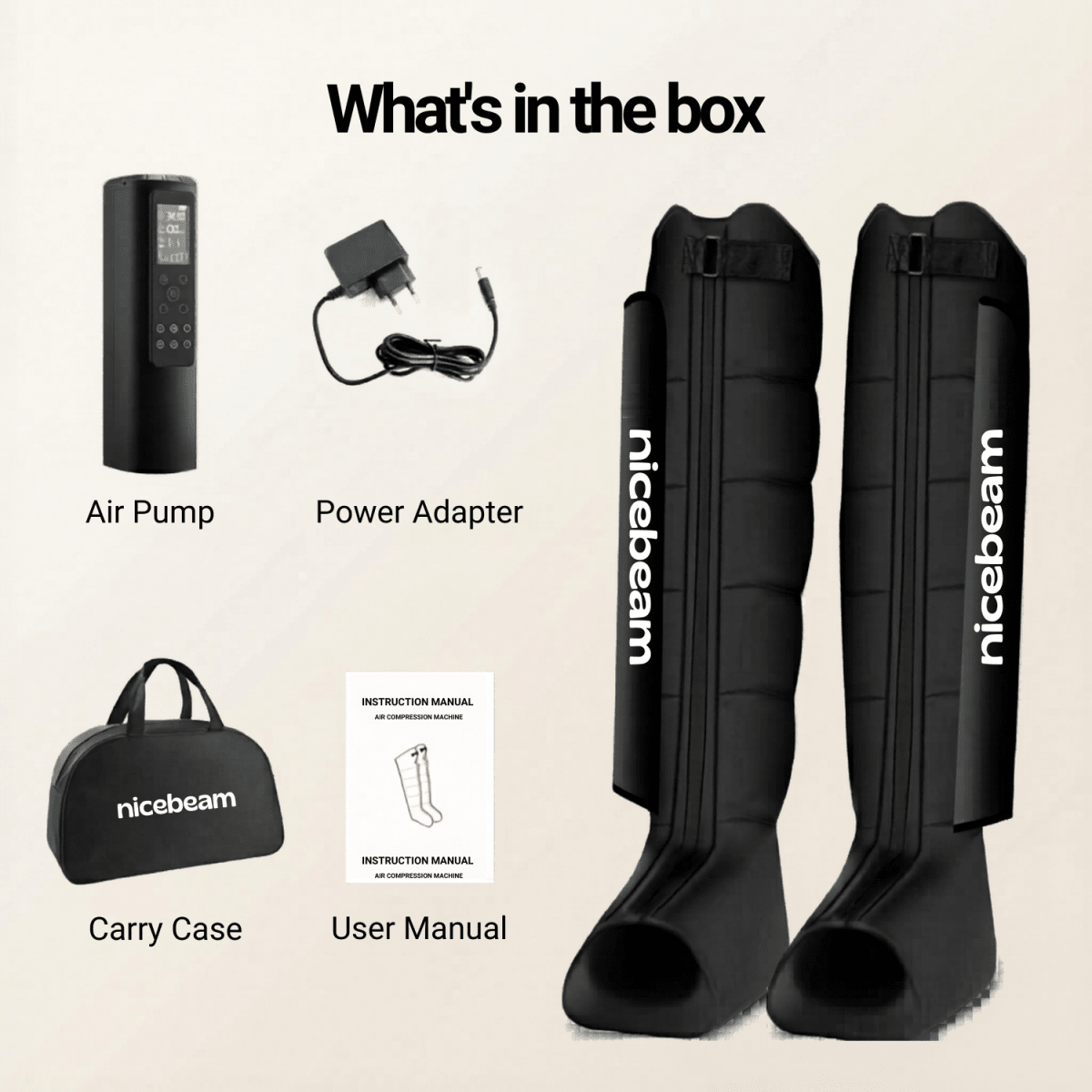 Nicebeam RecoveryFlow Compression Boots Nicebeam