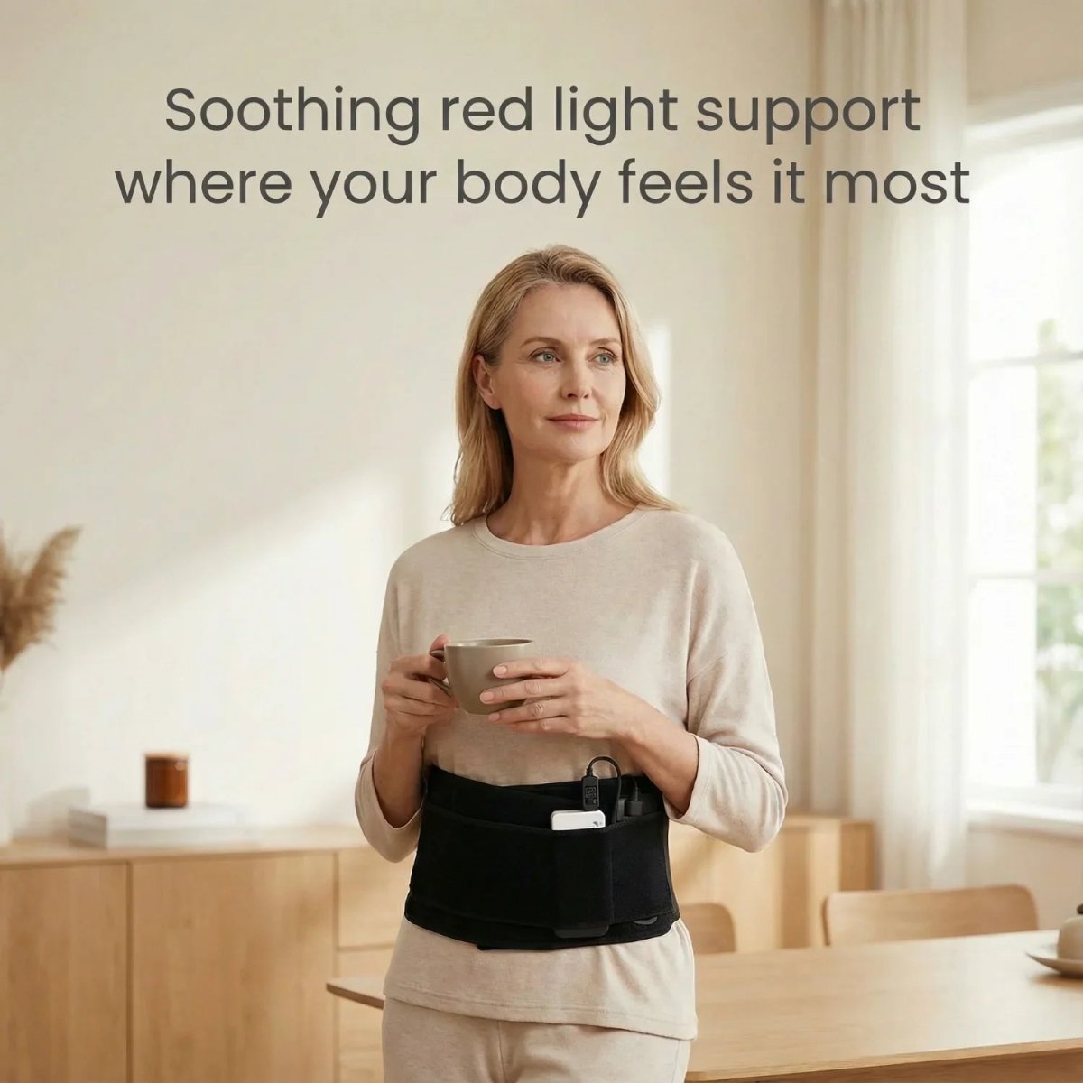 Nicebeam Red Light Therapy Band – Advanced Pain Relief & Weight Loss Support Nicebeam