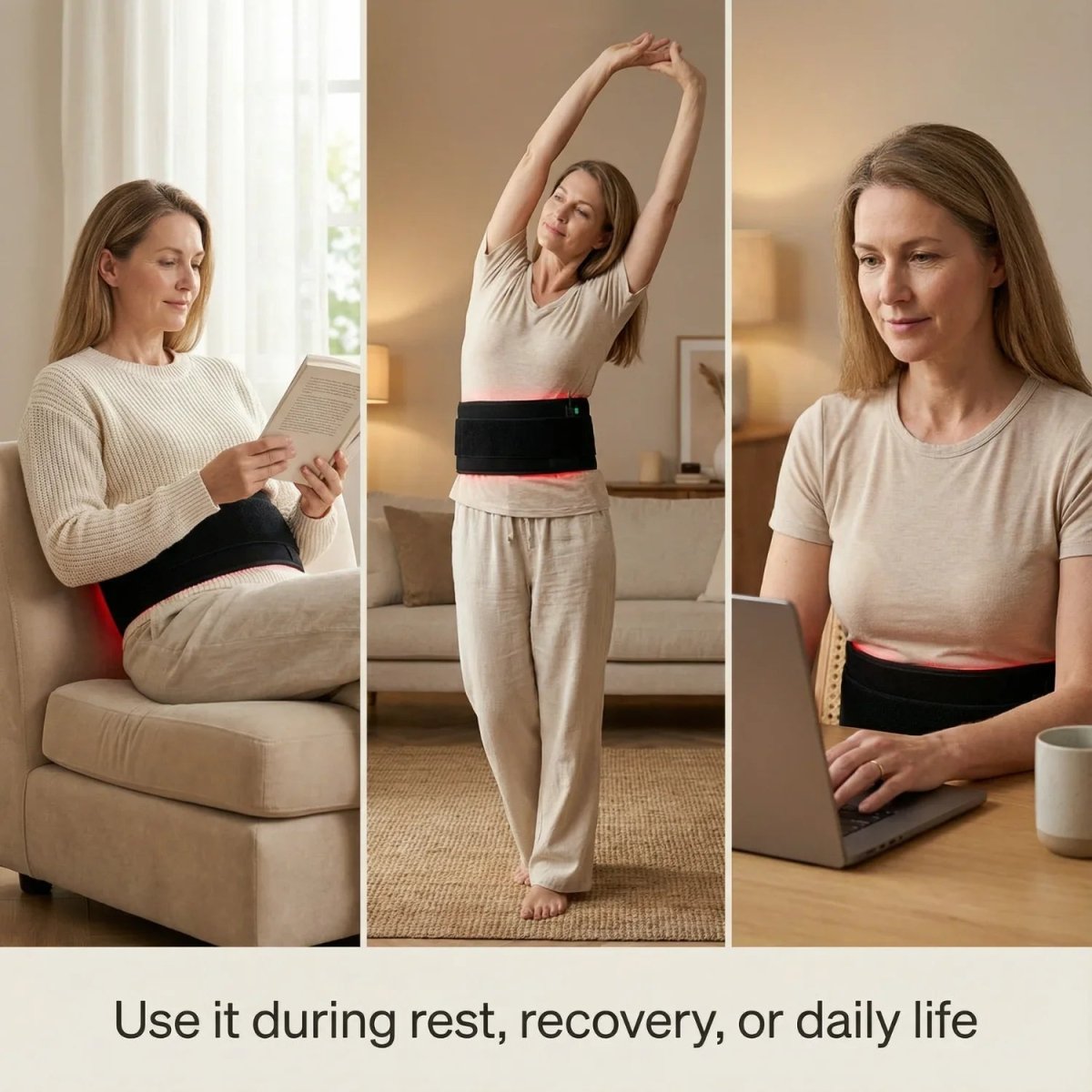 Nicebeam Red Light Therapy Band – Advanced Pain Relief & Weight Loss Support Nicebeam