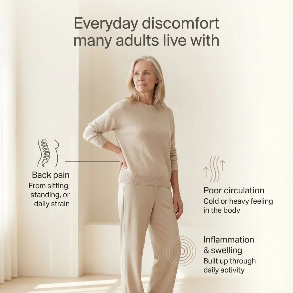 Nicebeam Red Light Therapy Band – Advanced Pain Relief & Weight Loss Support Nicebeam