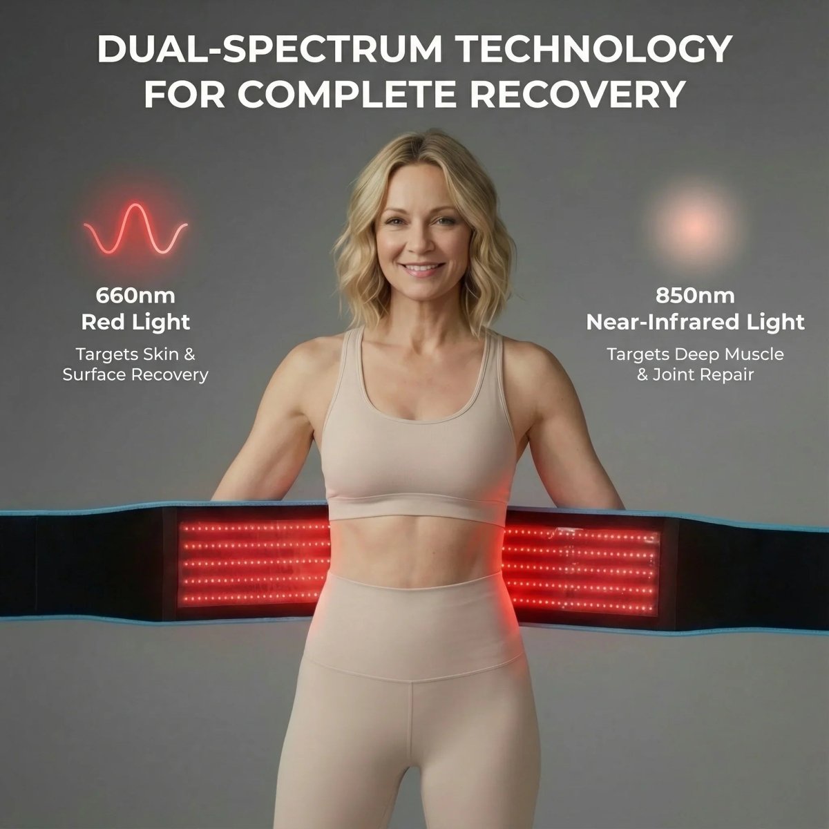 Nicebeam Red Light Therapy Belt Nicebeam