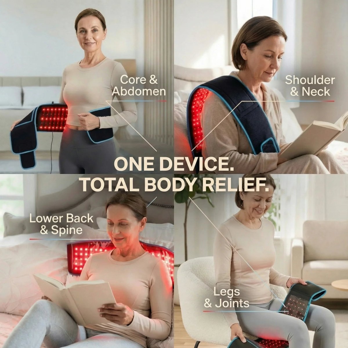 Nicebeam Red Light Therapy Belt Nicebeam