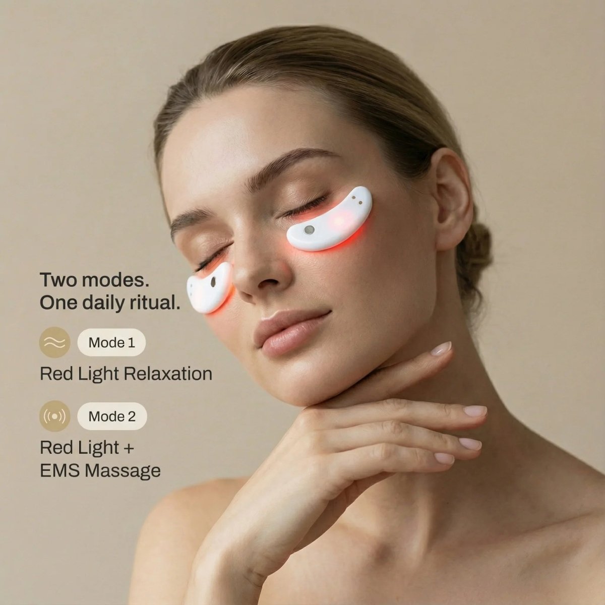 Nicebeam Red Light Therapy Eye Pods Nicebeam