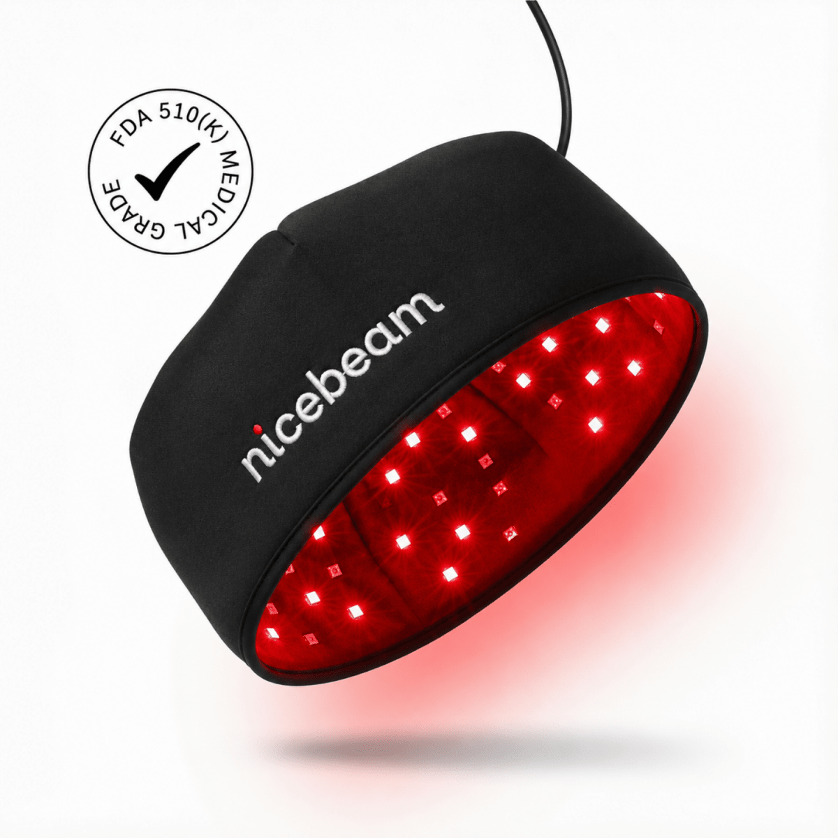Nicebeam Red Light Therapy Hat Nicebeam