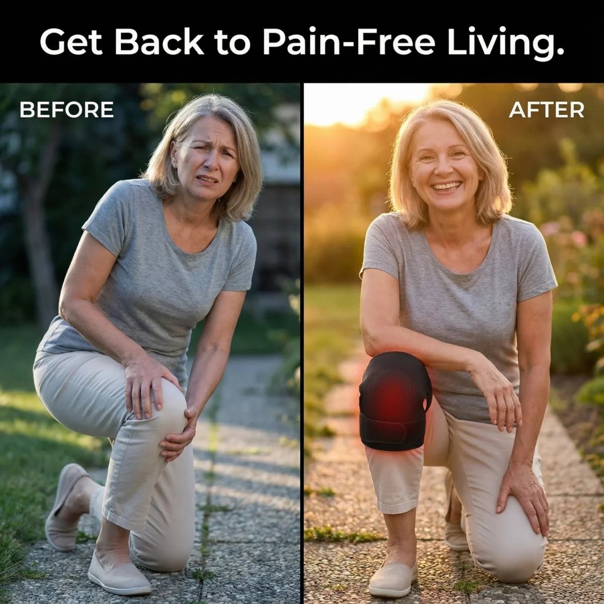Nicebeam Red Light Therapy Knee Pad Nicebeam