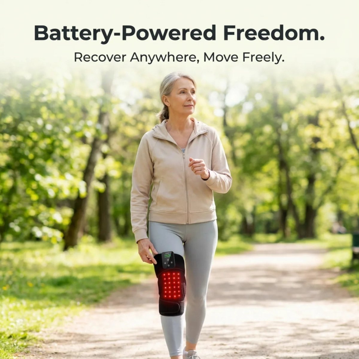 Nicebeam Red Light Therapy Knee Pad Nicebeam