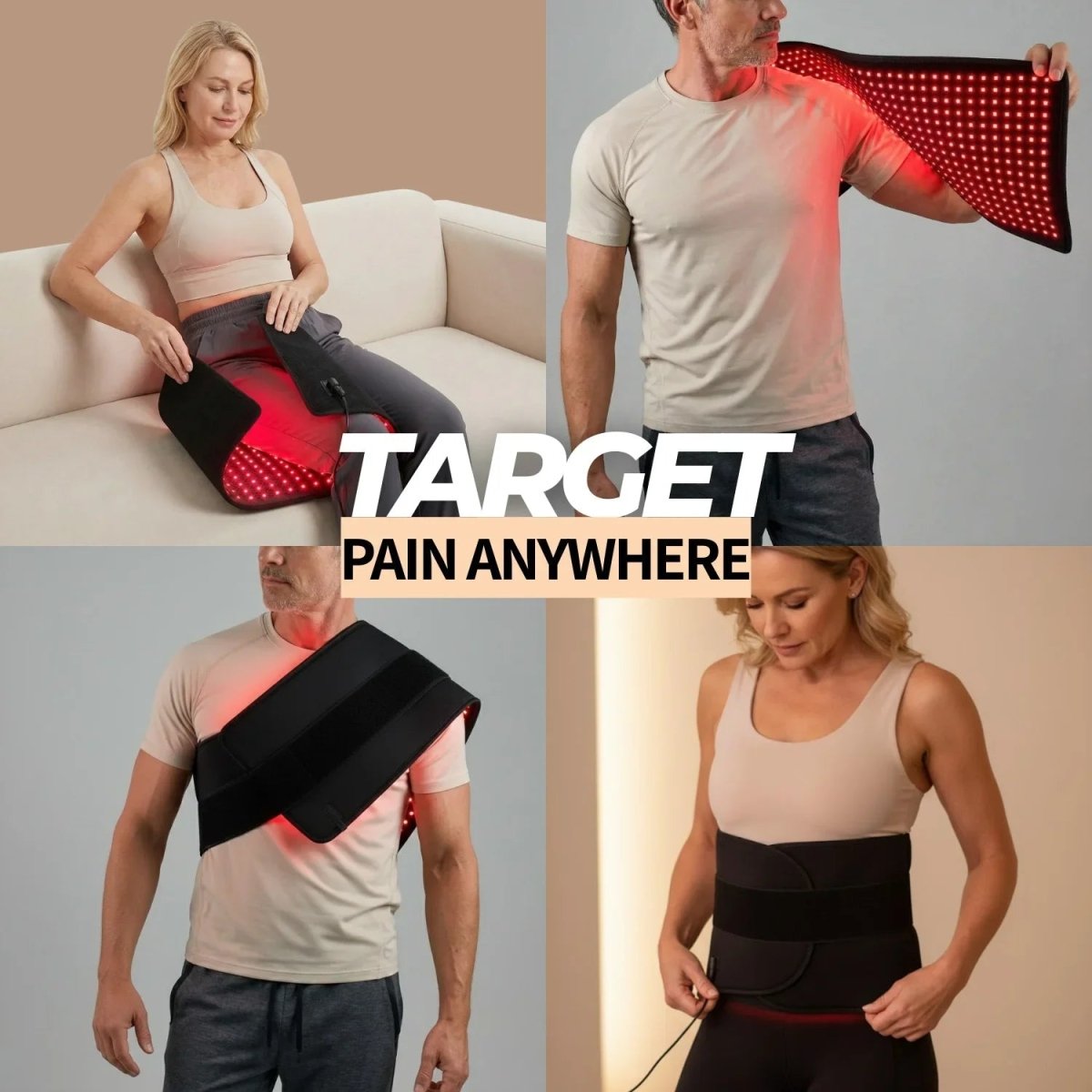Nicebeam Red Light Therapy Ultra Pad for Full Body Nicebeam