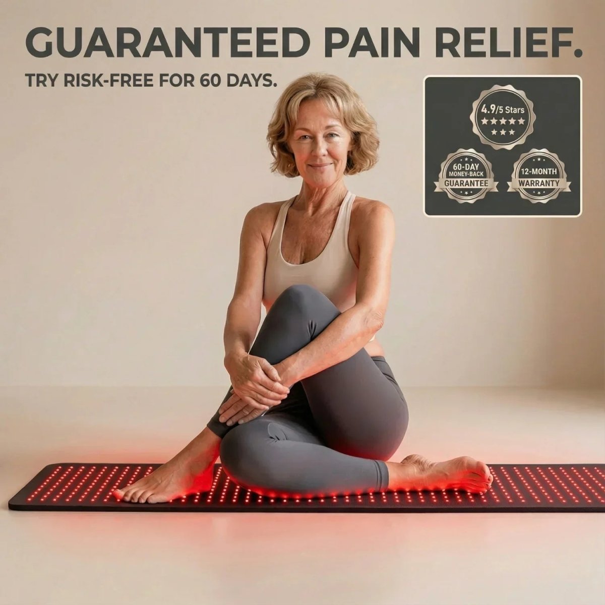 Nicebeam Red Light Therapy Ultra Pad for Full Body Nicebeam