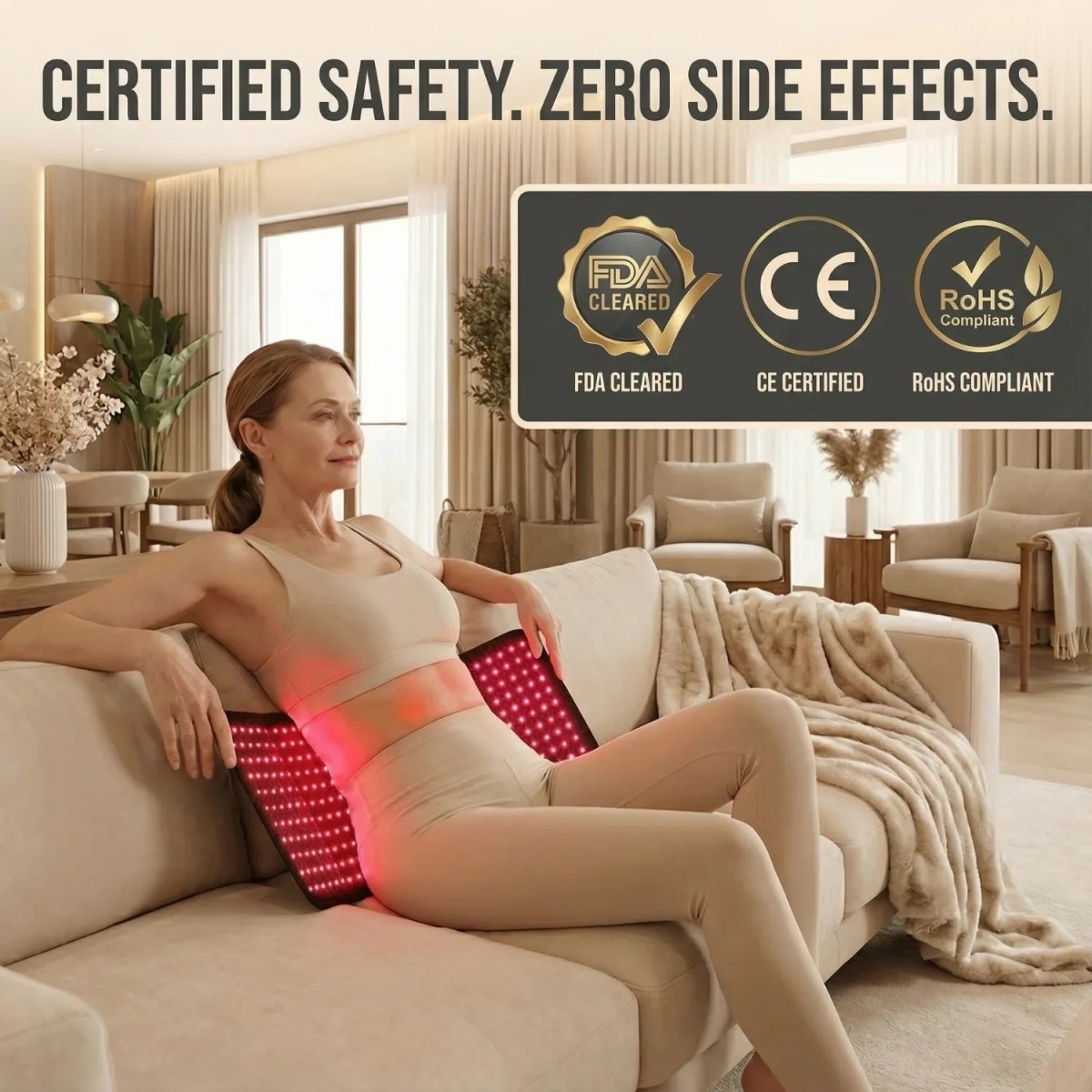 Nicebeam Red Light Therapy Ultra Pad for Full Body Nicebeam
