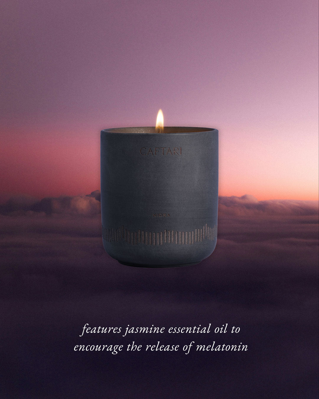 Nidra - Neuroscientist Verified Sleep Candle Caftari