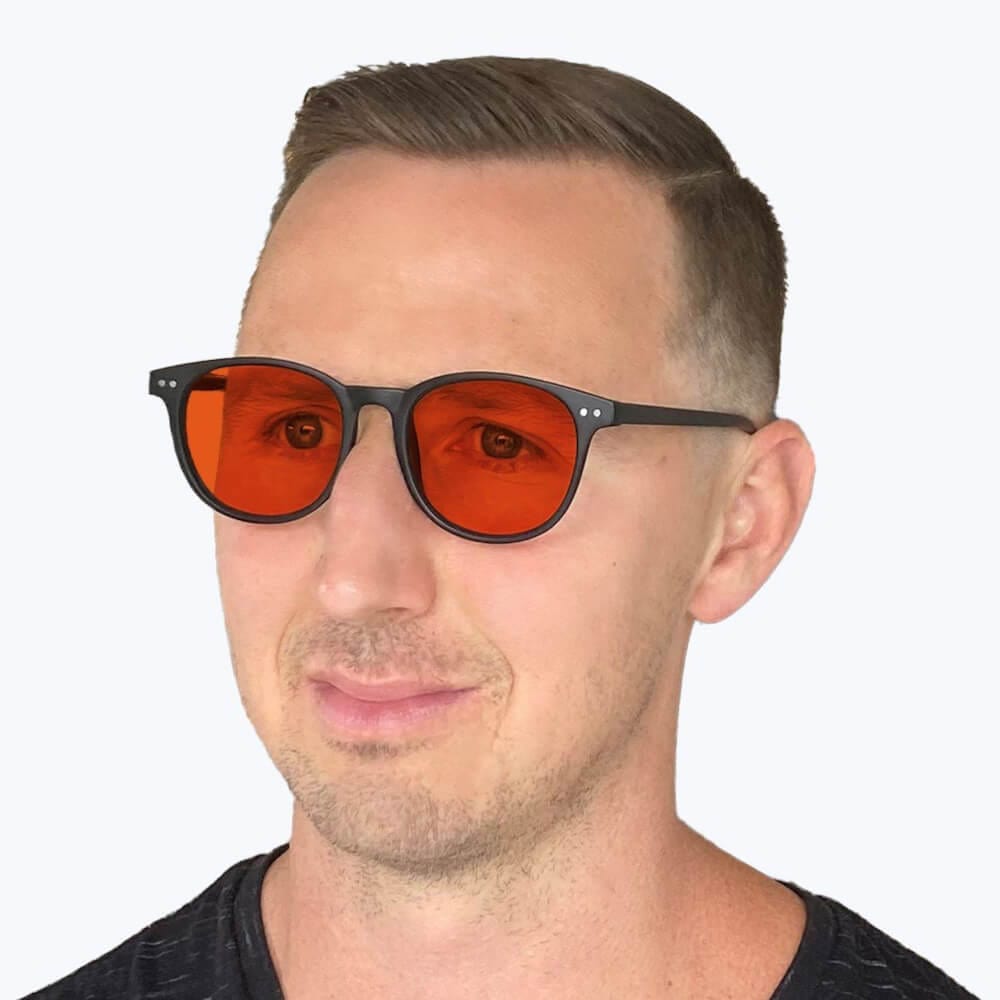 NightFall Billie Blue Blocking Glasses - Black BlockBlueLight