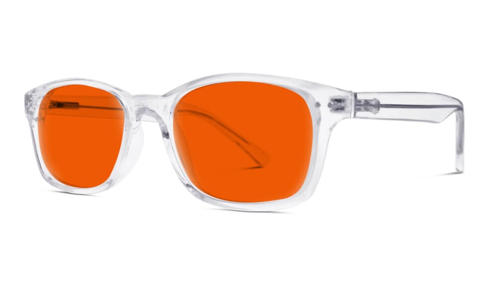 NightFall Lucent Blue Blocking Glasses - Crystal BlockBlueLight