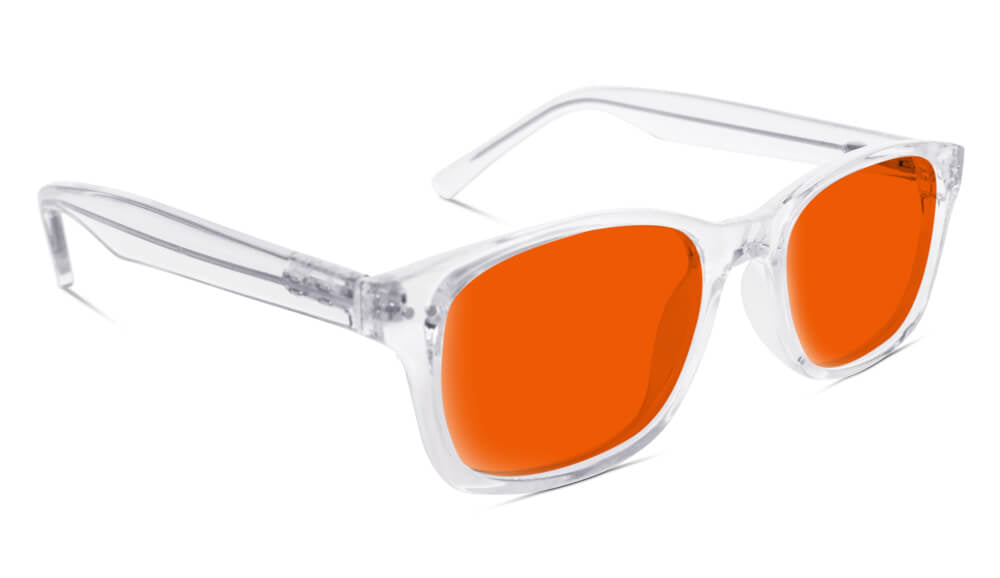 NightFall Lucent Blue Blocking Glasses - Crystal BlockBlueLight