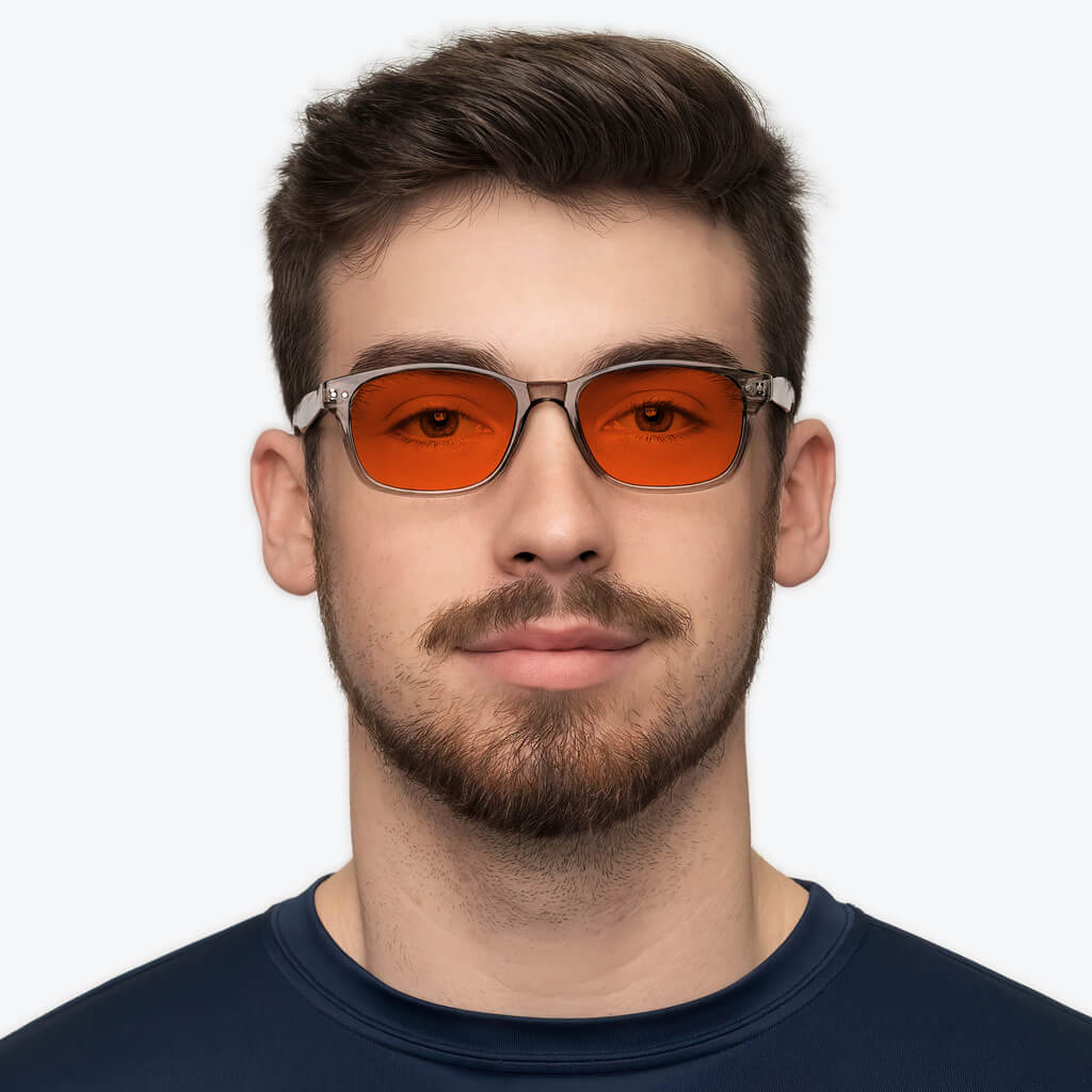 NightFall Lucent Blue Blocking Glasses - Pearl Grey BlockBlueLight