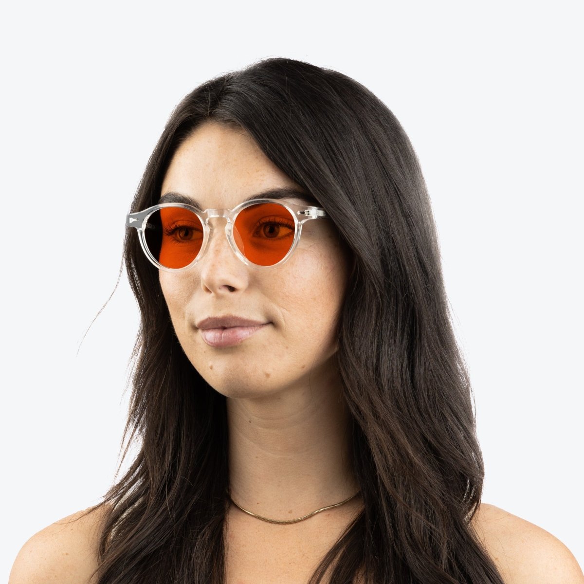 NightFall Oscar Blue Blocking Glasses - Crystal BlockBlueLight