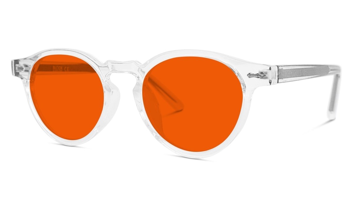 NightFall Oscar Blue Blocking Glasses - Crystal BlockBlueLight