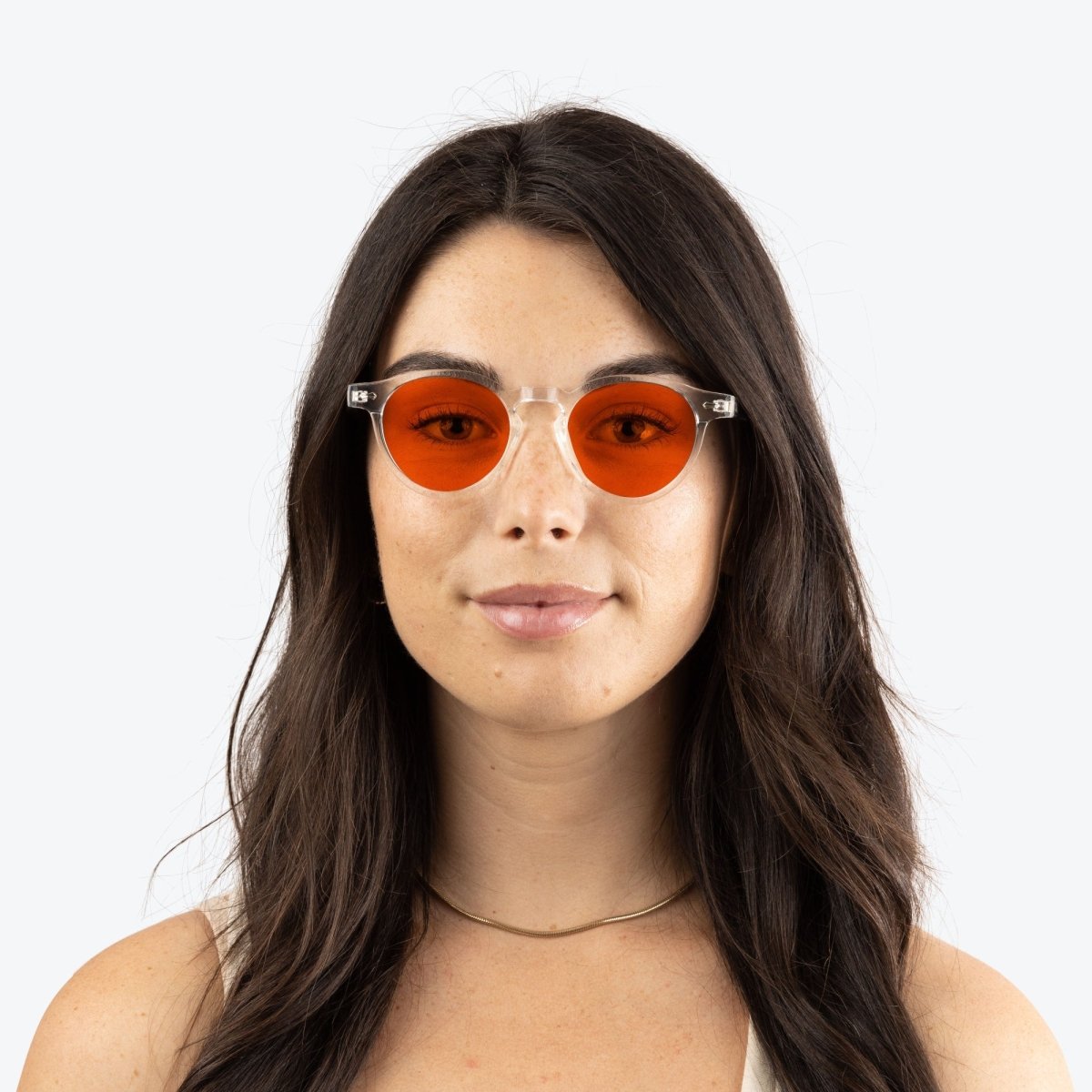 NightFall Oscar Blue Blocking Glasses - Crystal BlockBlueLight