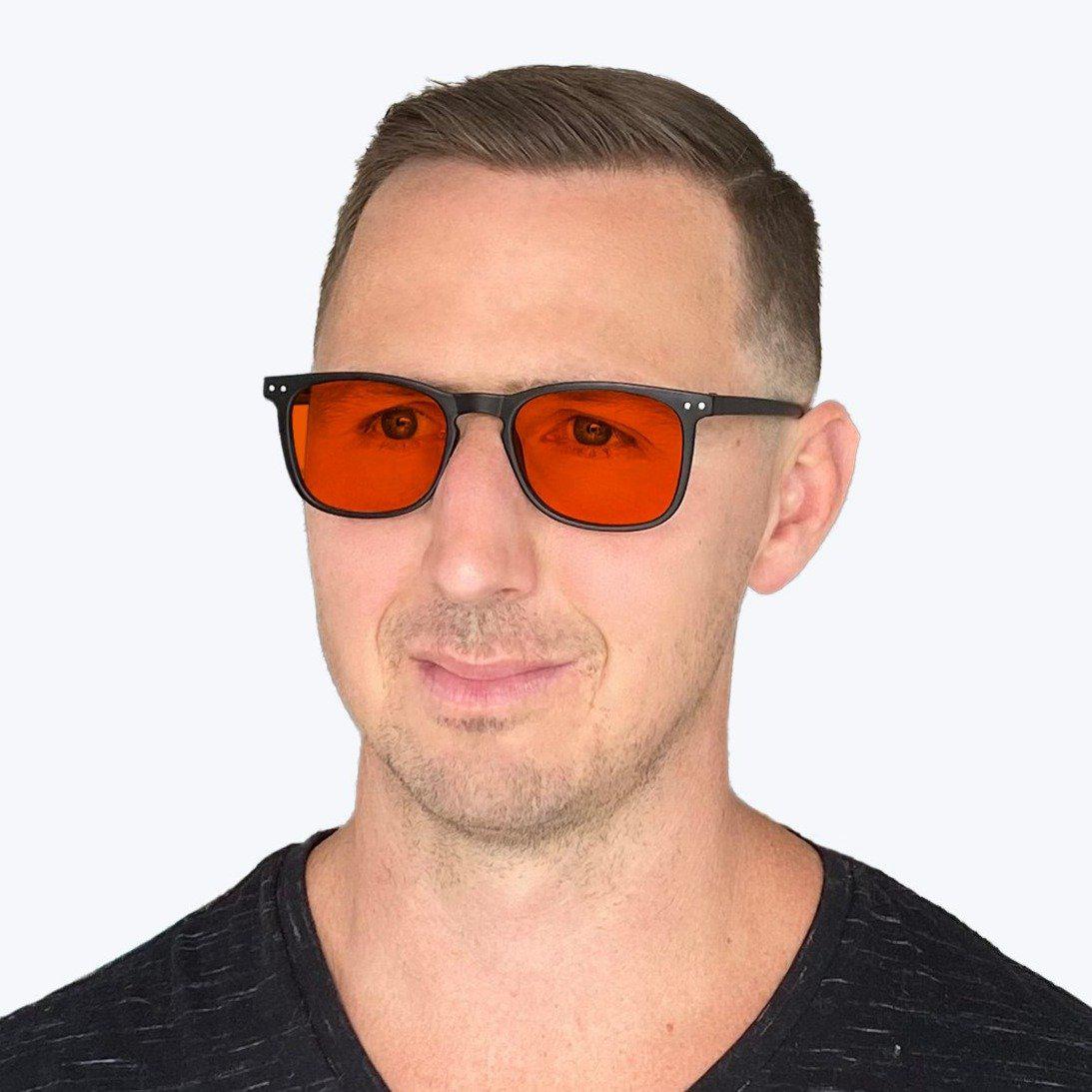 Nightfall Taylor Blue Blocking Glasses - Black BlockBlueLight