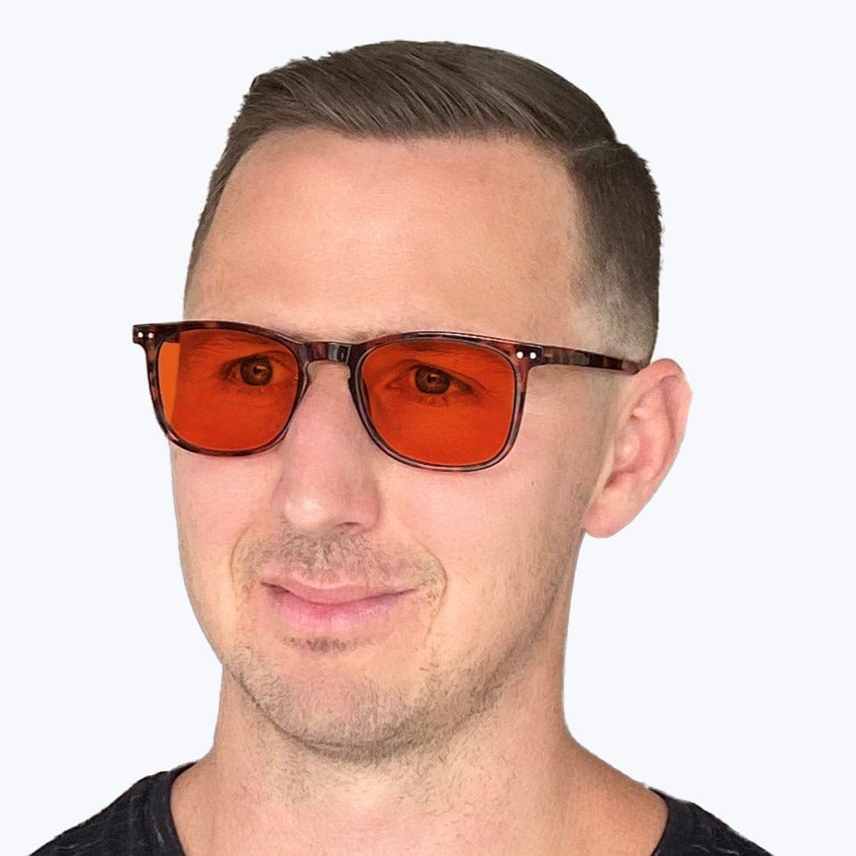 Nightfall Taylor Blue Blocking Glasses - Tortoise BlockBlueLight