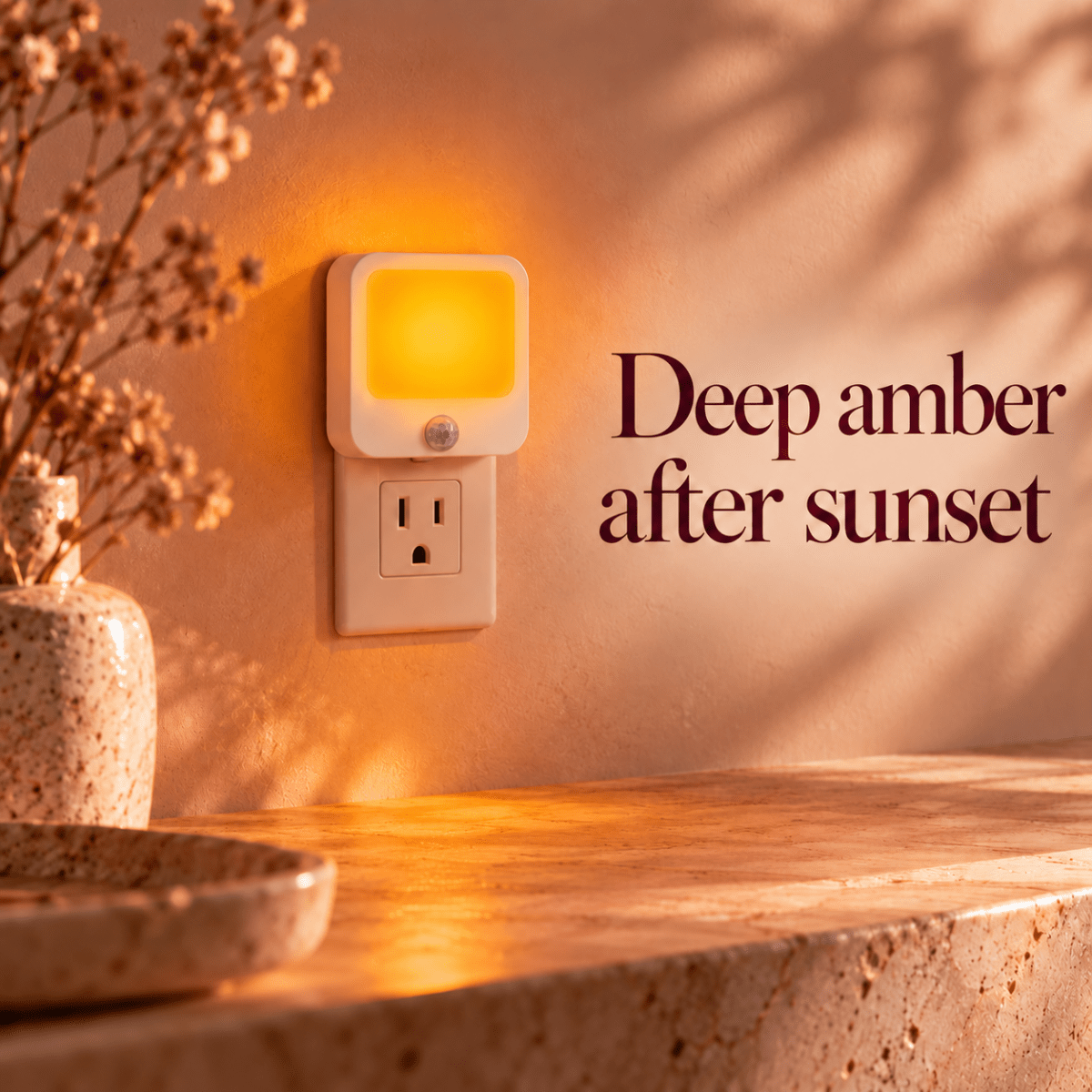 Nightlight - Motion Sensing Amber Circadian Friendly DreamWalkerz