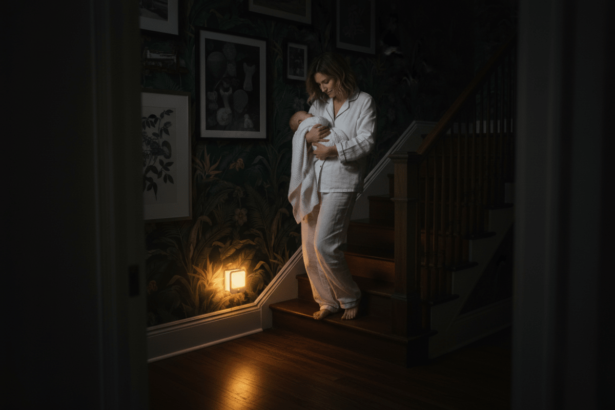 Nightlight - Motion Sensing Amber Circadian Friendly DreamWalkerz