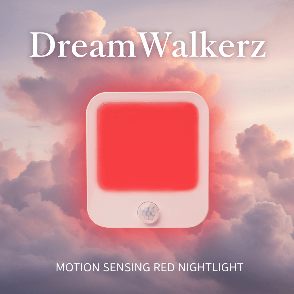 Nightlight - Motion Sensing Red Circadian Friendly DreamWalkerz